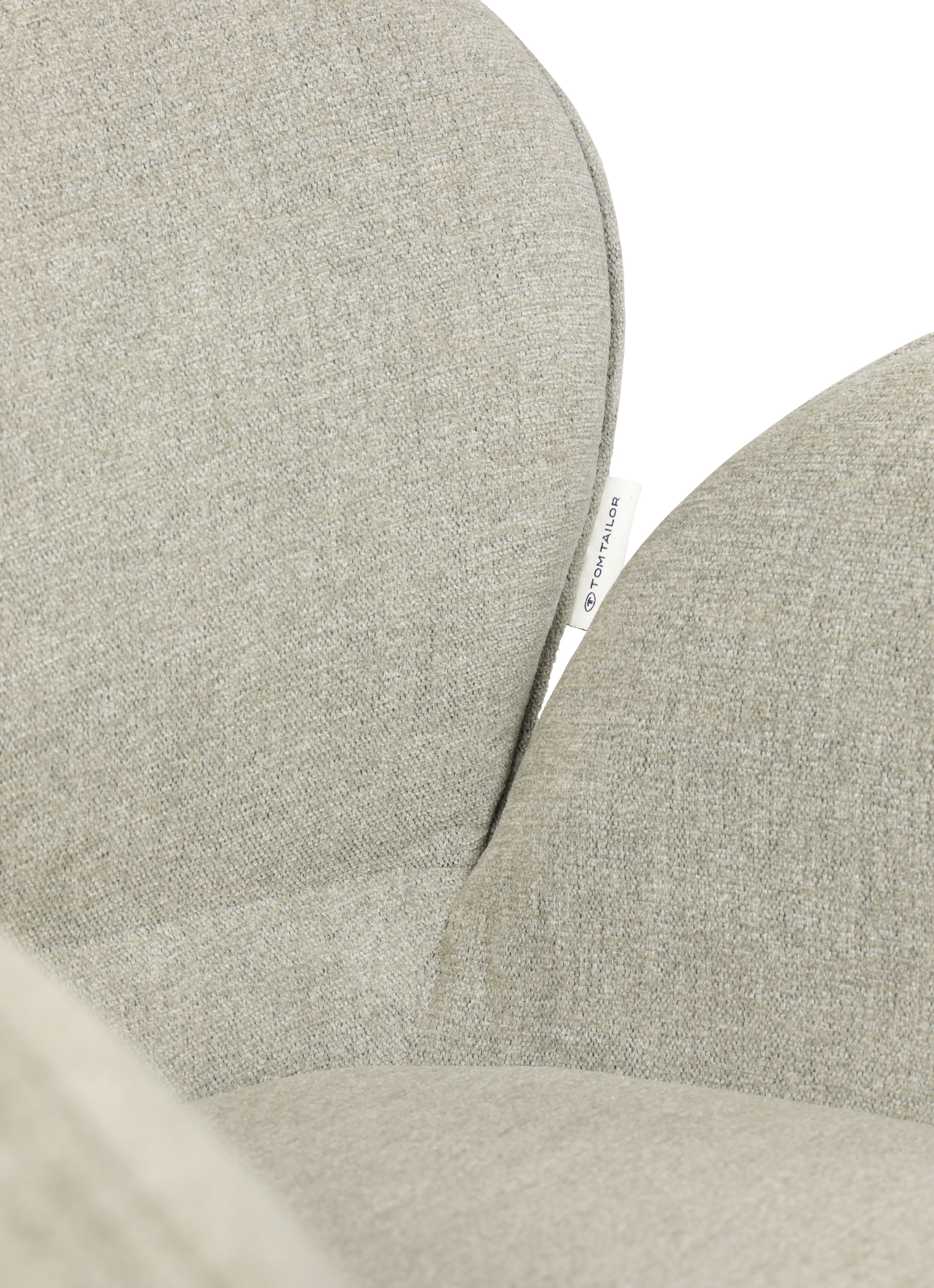 TOM TAILOR HOME Armlehnstuhl »WINGS ARMCHAIR«, (Set), 2 St., Chenille, mit Armlehnen, drehbar, Rückholfunktion, Massivholzgestell