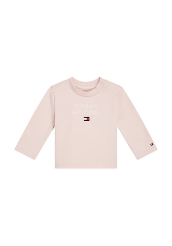 Langarmshirt »BABY TH LOGO TEE L/S«, mit Logoschriftzug