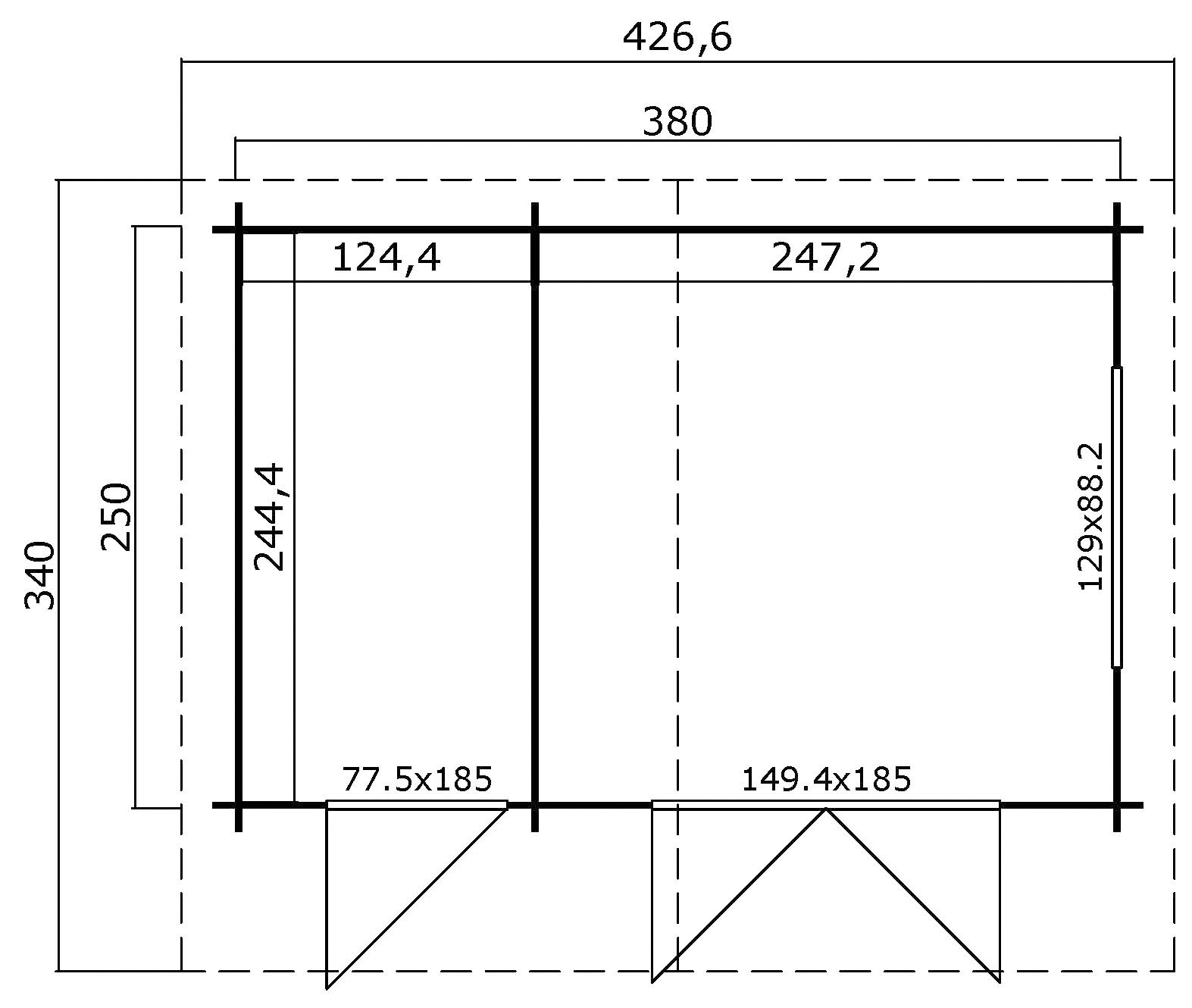 LASITA MAJA Gartenhaus »Belmont 1«