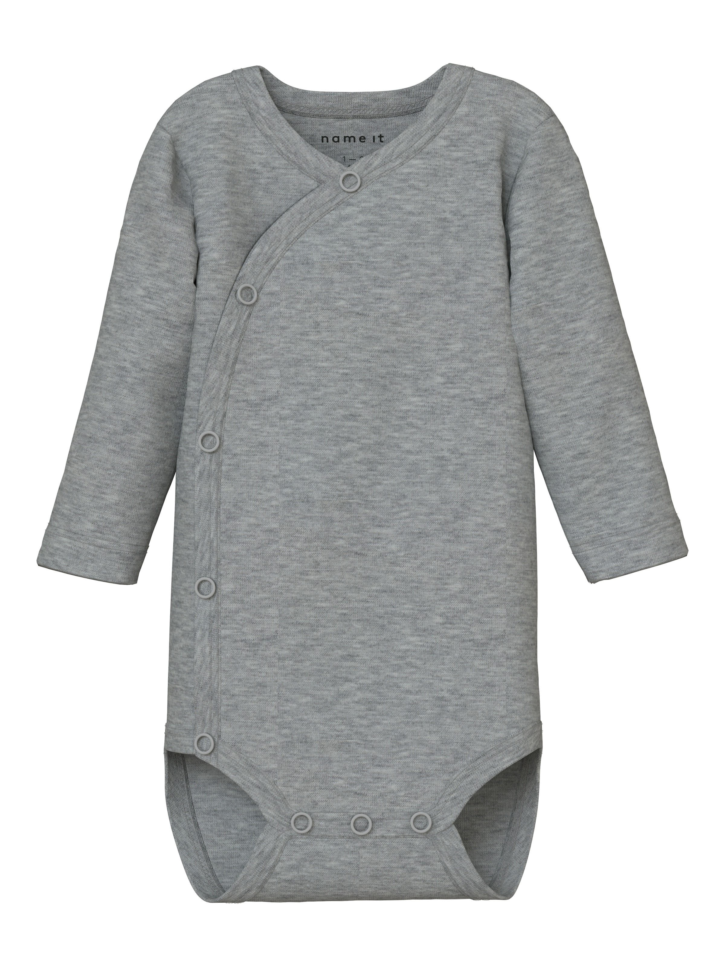 Name It Langarmwickelbody »NBNBODY 2P LS WRAP CLOUD NOOS« Packung, 2 tlg.