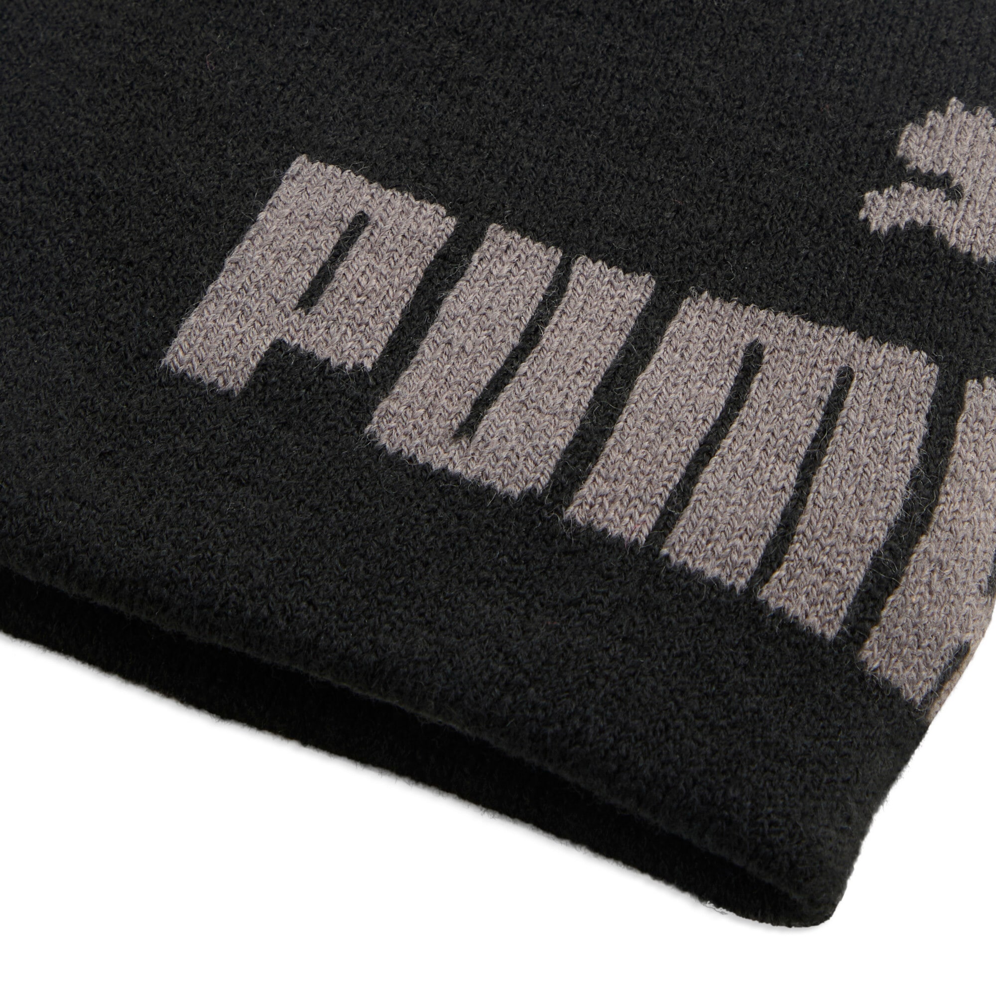 PUMA Strickmütze »ESS MID CROWN CUFFLESS BEANIE JR« für Kinder und Jugendliche, mit sportlichem Stil, unifarbenes Design