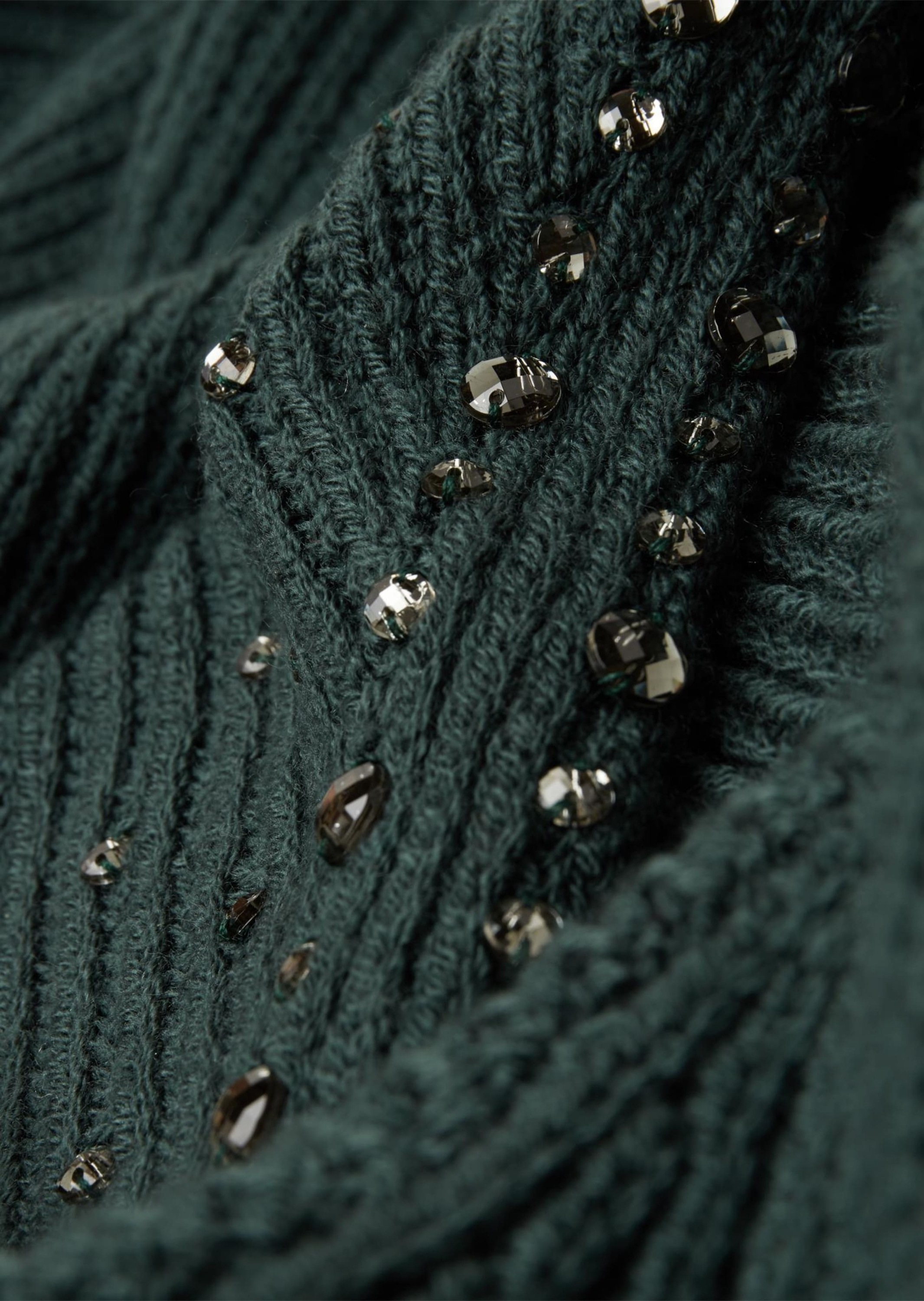 GOLDNER Strickpullover »Kurzgröße Figurumspielende Strickjacke mit modischer Querrippenstruktur«