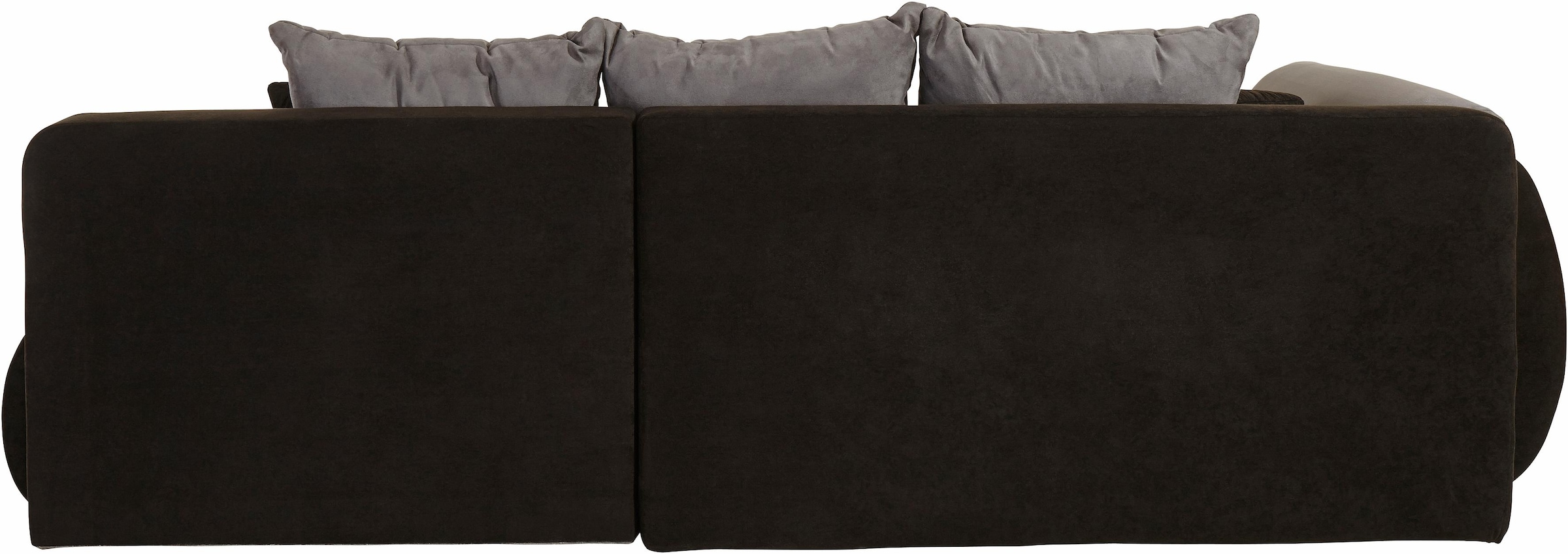INOSIGN Ecksofa »Imola modern und elegant, bequem, aktuelle Steppung im Sitz, L-Form«, inkl. Bettfunktion und Bettkasten