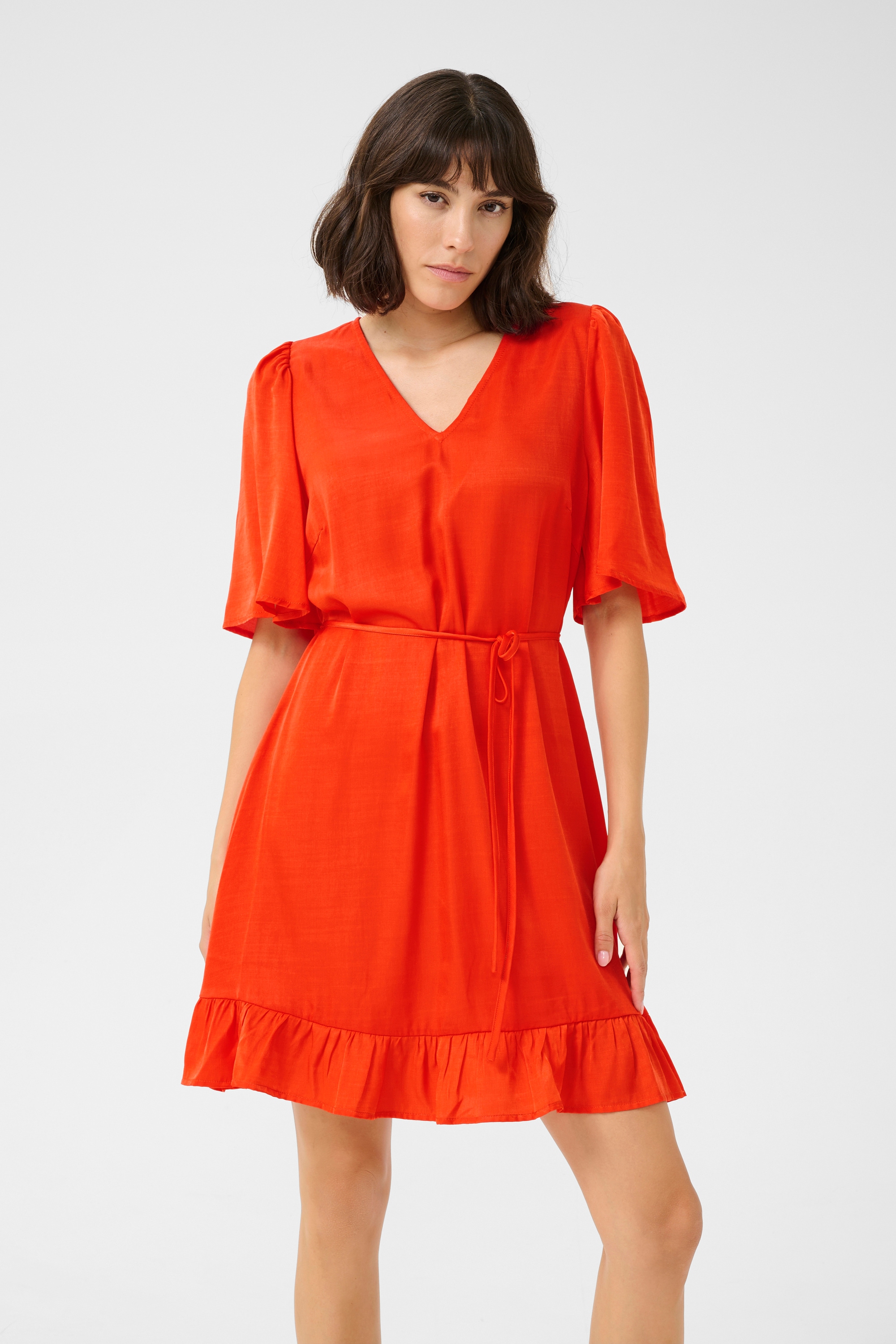 KAFFE Midikleid »Kleid KAdevi«