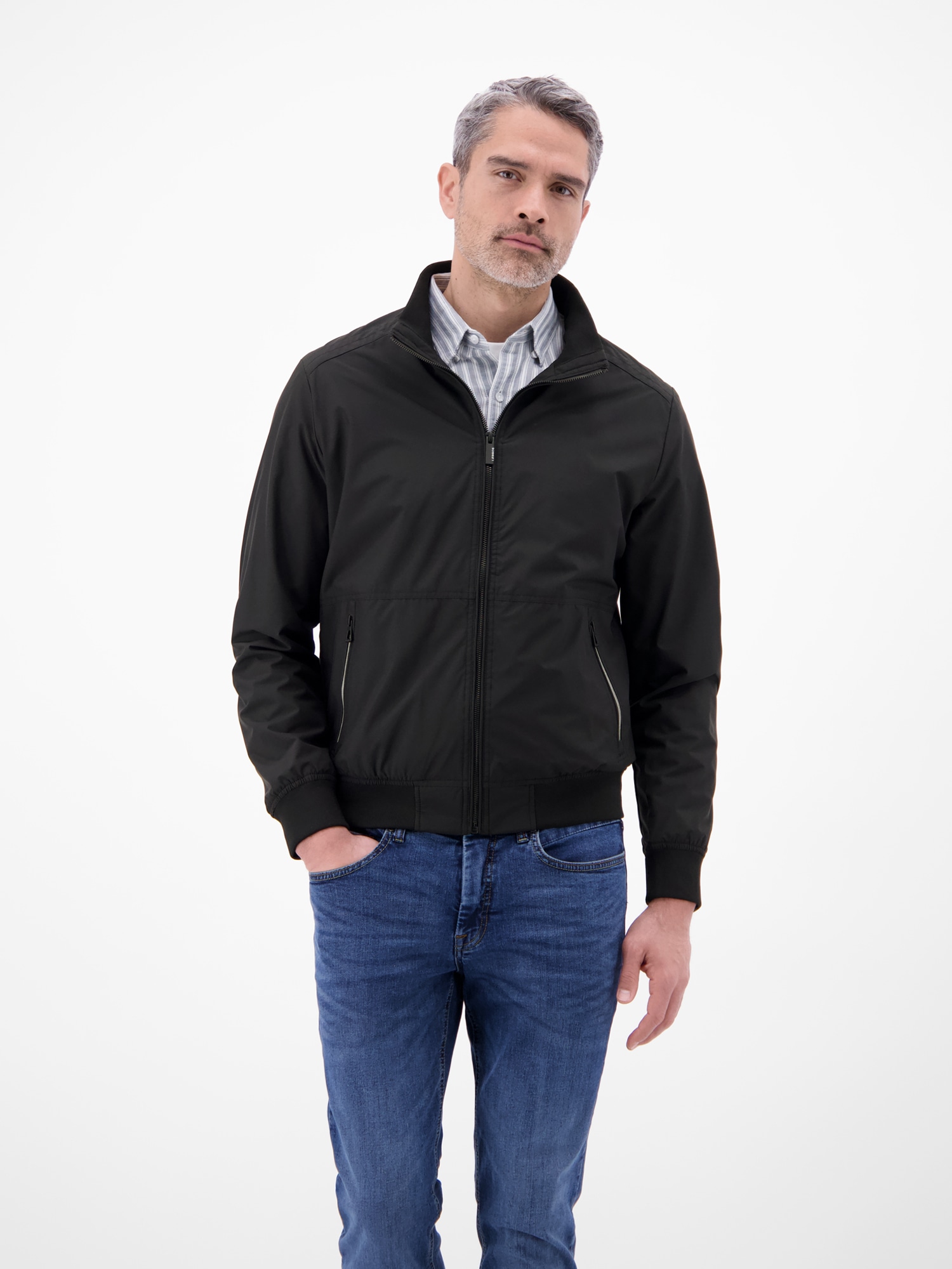 LERROS Blouson »Blouson leicht gefüttert und flexibel« ohne Kapuze Herren Blouson, Wasser- und windabweisend, Atmungsaktiv, Einfarbig