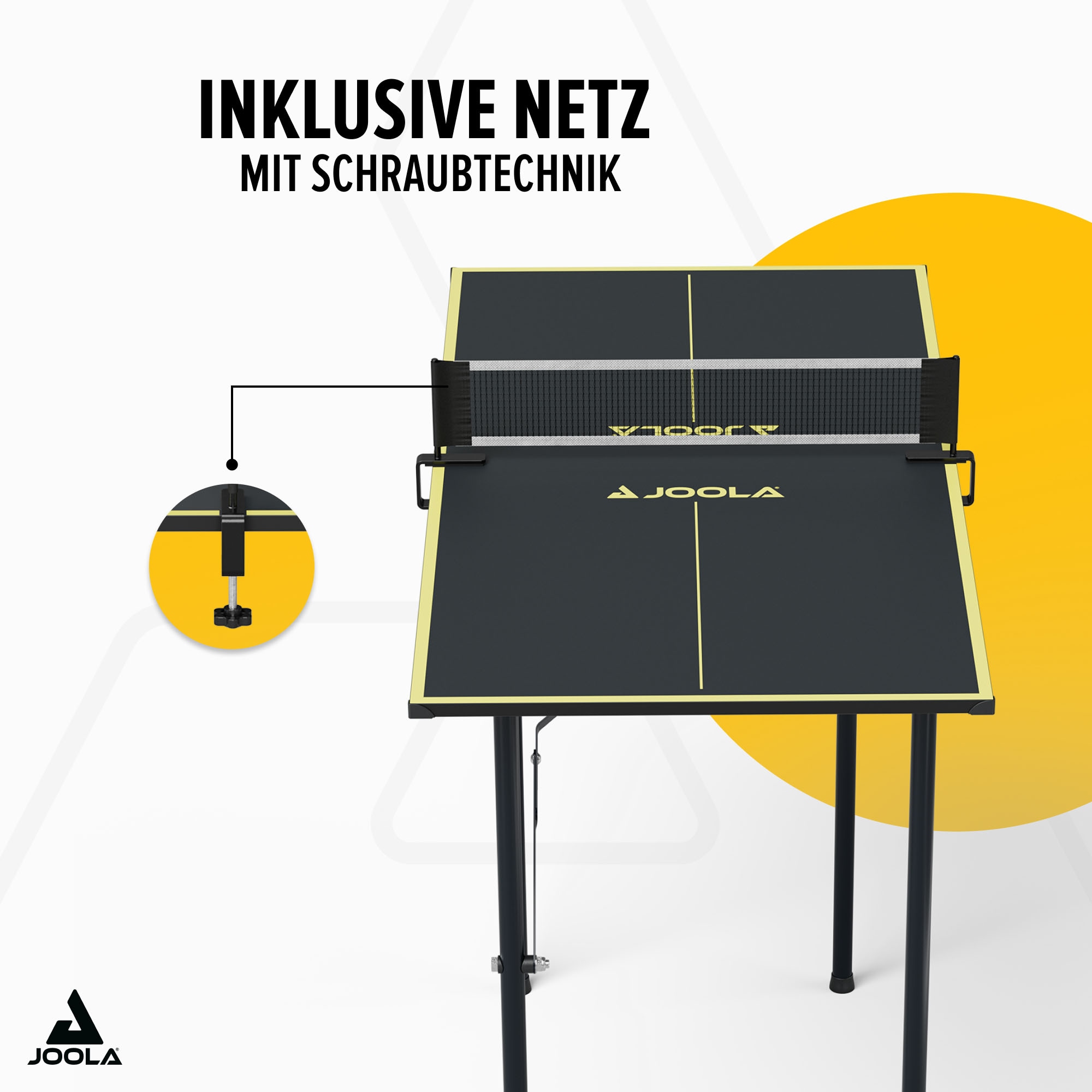 Joola Tischtennisplatte »JOOLA Tischtennisplatte Mini dark-grey«