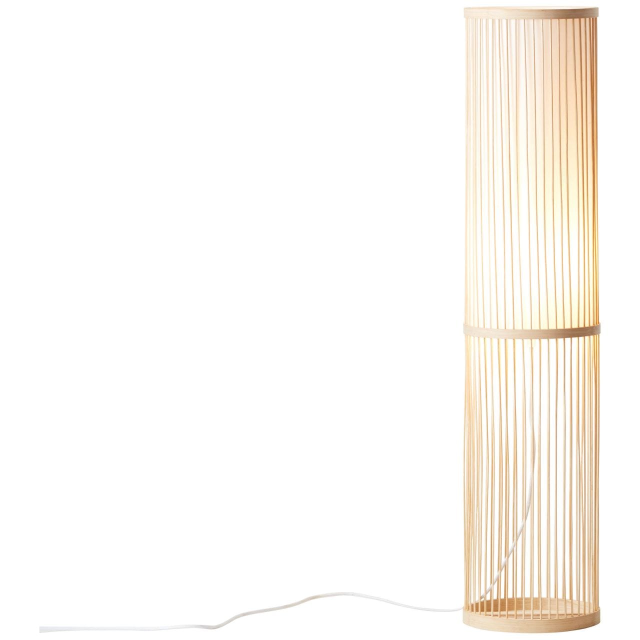 1 natur/weiß Bambus/Textil, »Nori«, cm E27, Leuchten Brilliant 20 90,5 OTTO bei online Ø bestellen Stehlampe flammig-flammig, Höhe, cm,