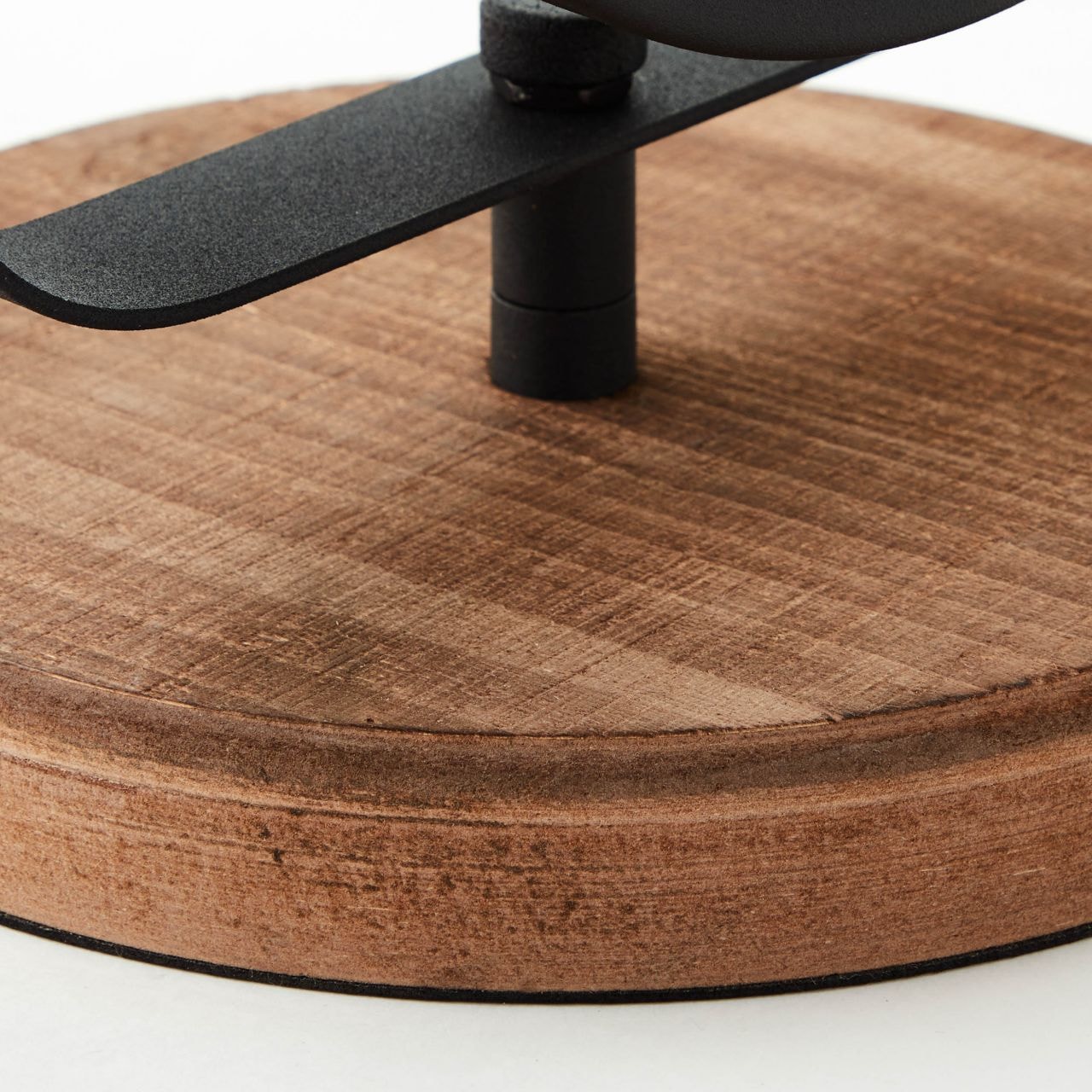 Brilliant Tischleuchte »Kiki«, 1 flammig, Leuchtmittel E27 | ohne Leuchtmittel, 30cm Höhe, 27cm Länge,E27,schwenkbar, Metall/Holz, schwarz korund/holz