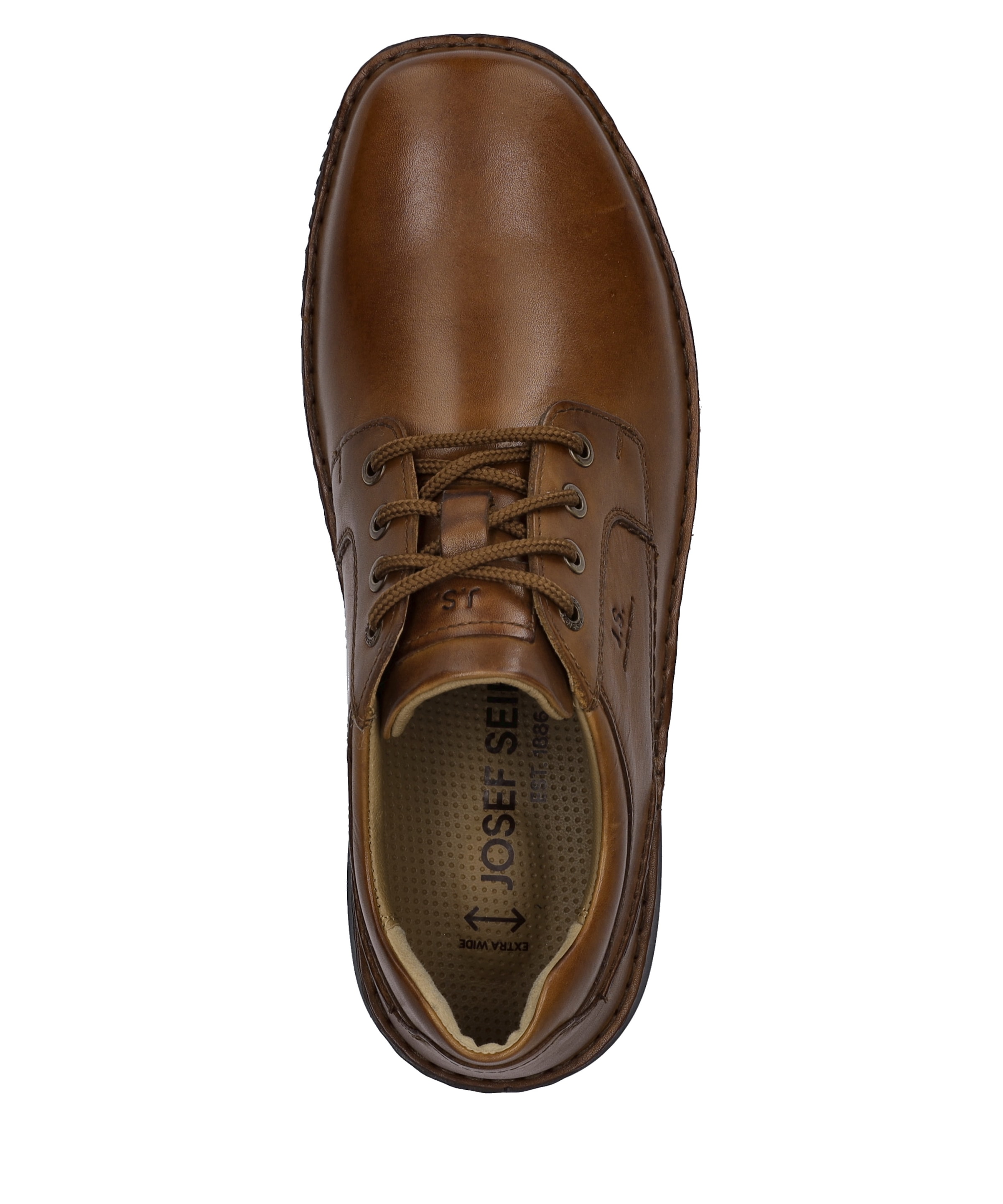 Josef Seibel Schnürschuh »New Anvers 06, cognac«
