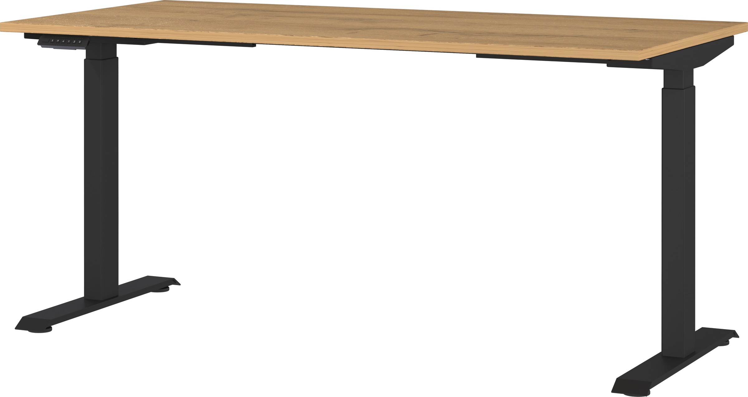 GERMANIA Schreibtisch »GW-Agenda elektrisch höhenverstellbar (72-120 cm)«, mit Memory-Funktion & USB-Ladestation, verschiedenen Breiten