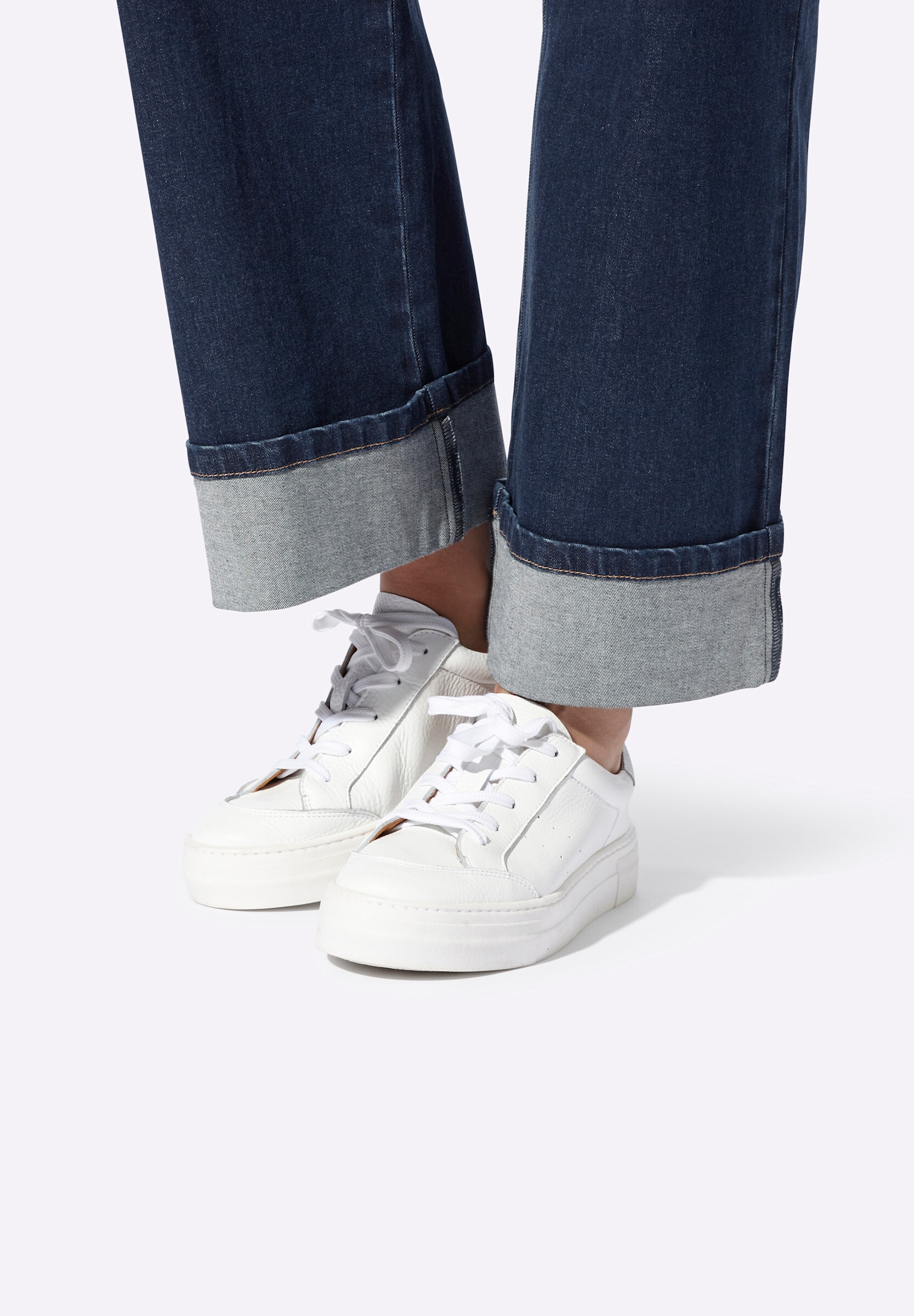 heine 5-Pocket-Jeans »Jeans 5-Pocket-Jeans mit weitem Bein«