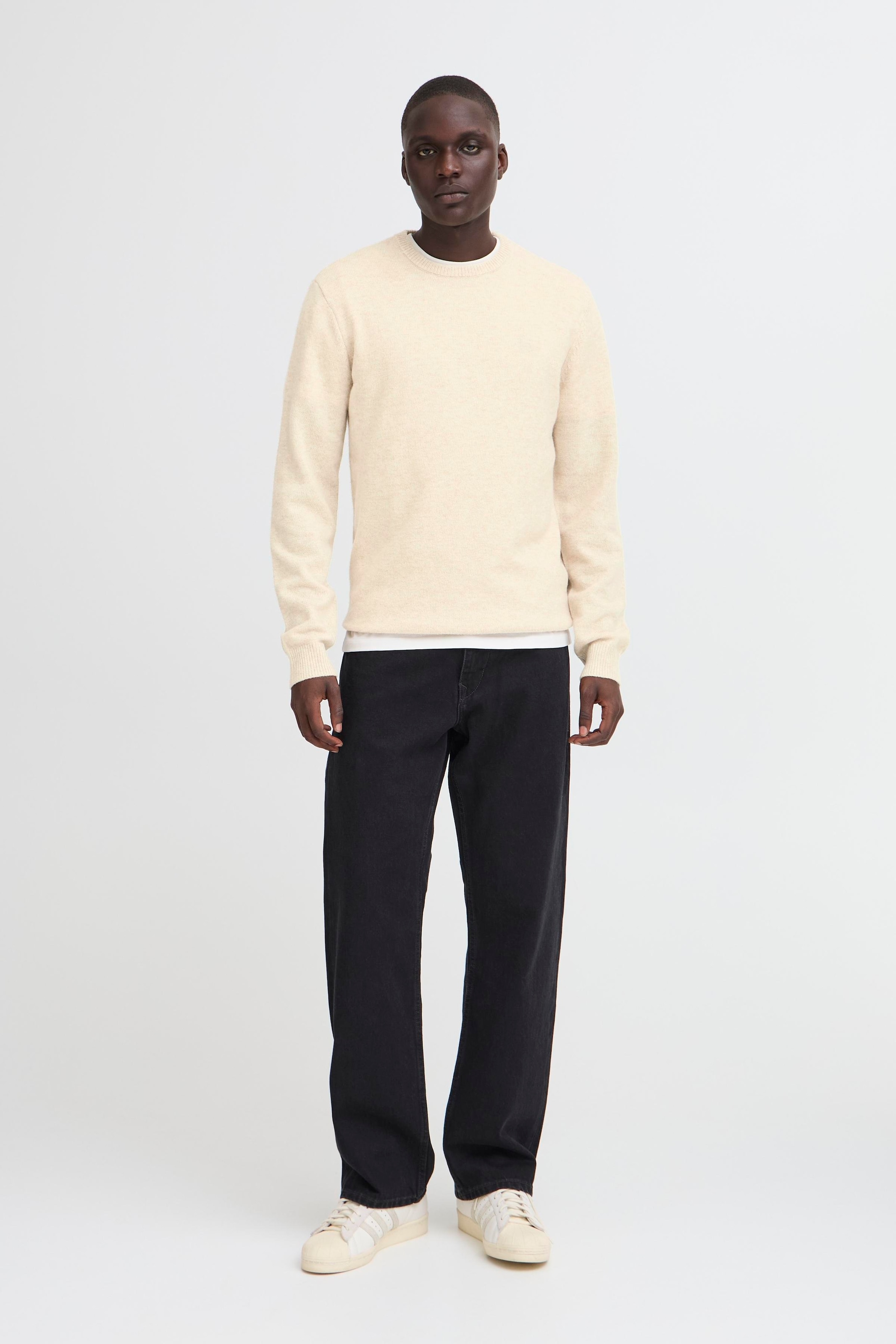 Blend Strickpullover »BHBRANKO CREW KNIT« Wollmischung, regular fit