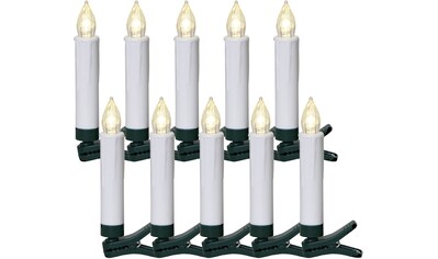 EGLO LED-Christbaumkerzen, 10 St.-flammig, 10er Set - LED Baumbeleuchtung/Kerze / weiß... kaufen