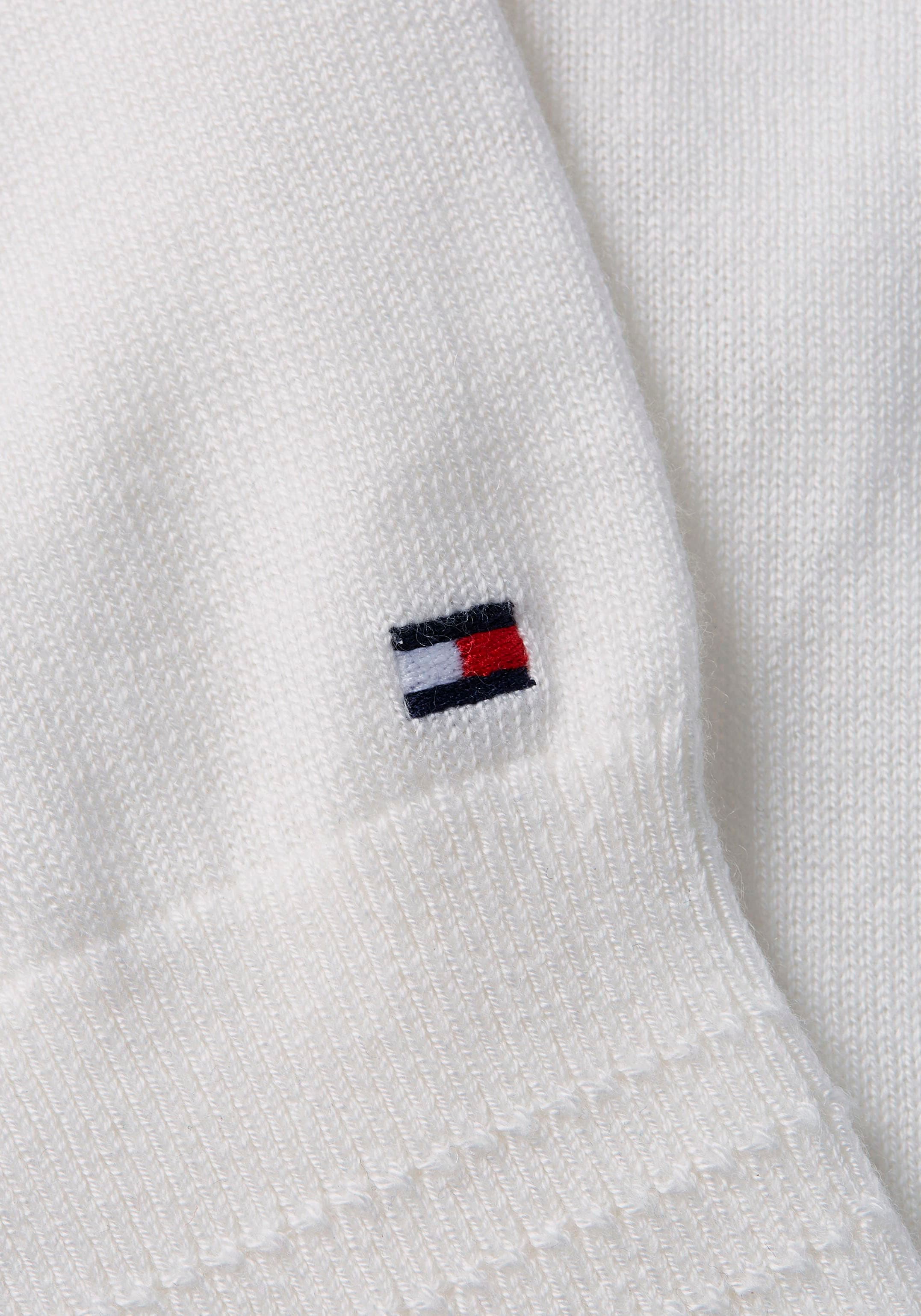 Tommy Hilfiger V-Ausschnitt-Pullover »CO JERSEY STITCH V-NK SWEATER«