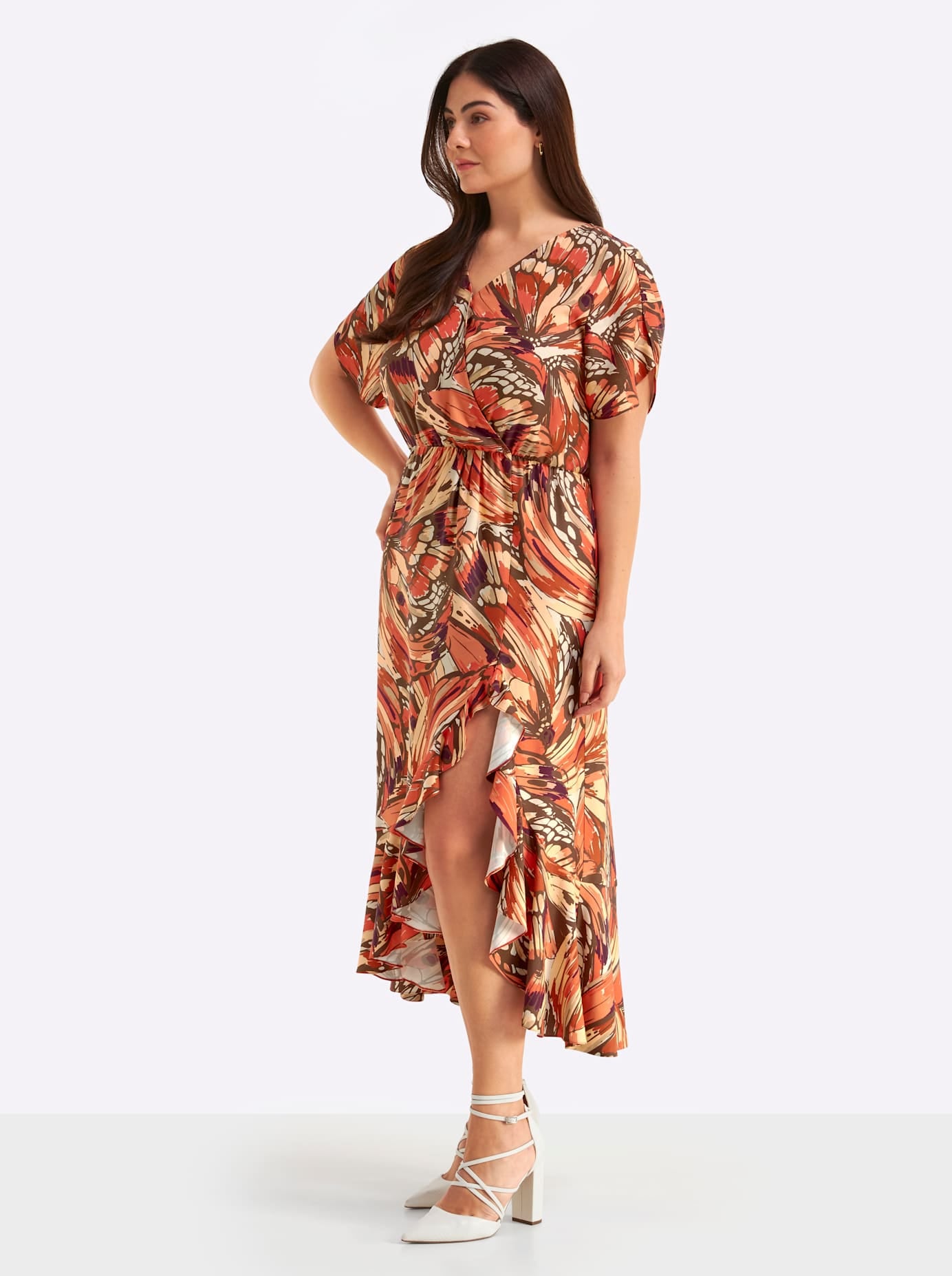 Sheego Wickelkleid »Kleid«