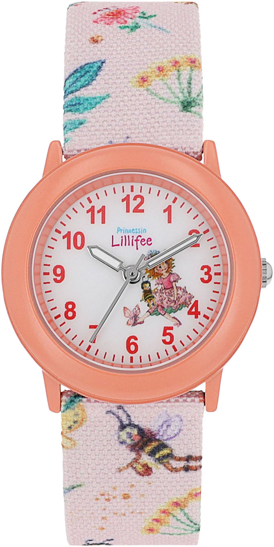 Prinzessin Lillifee Quarzuhr, Armbanduhr, Kinderuhr, Mädchenuhr, ideal auch als Geschenk