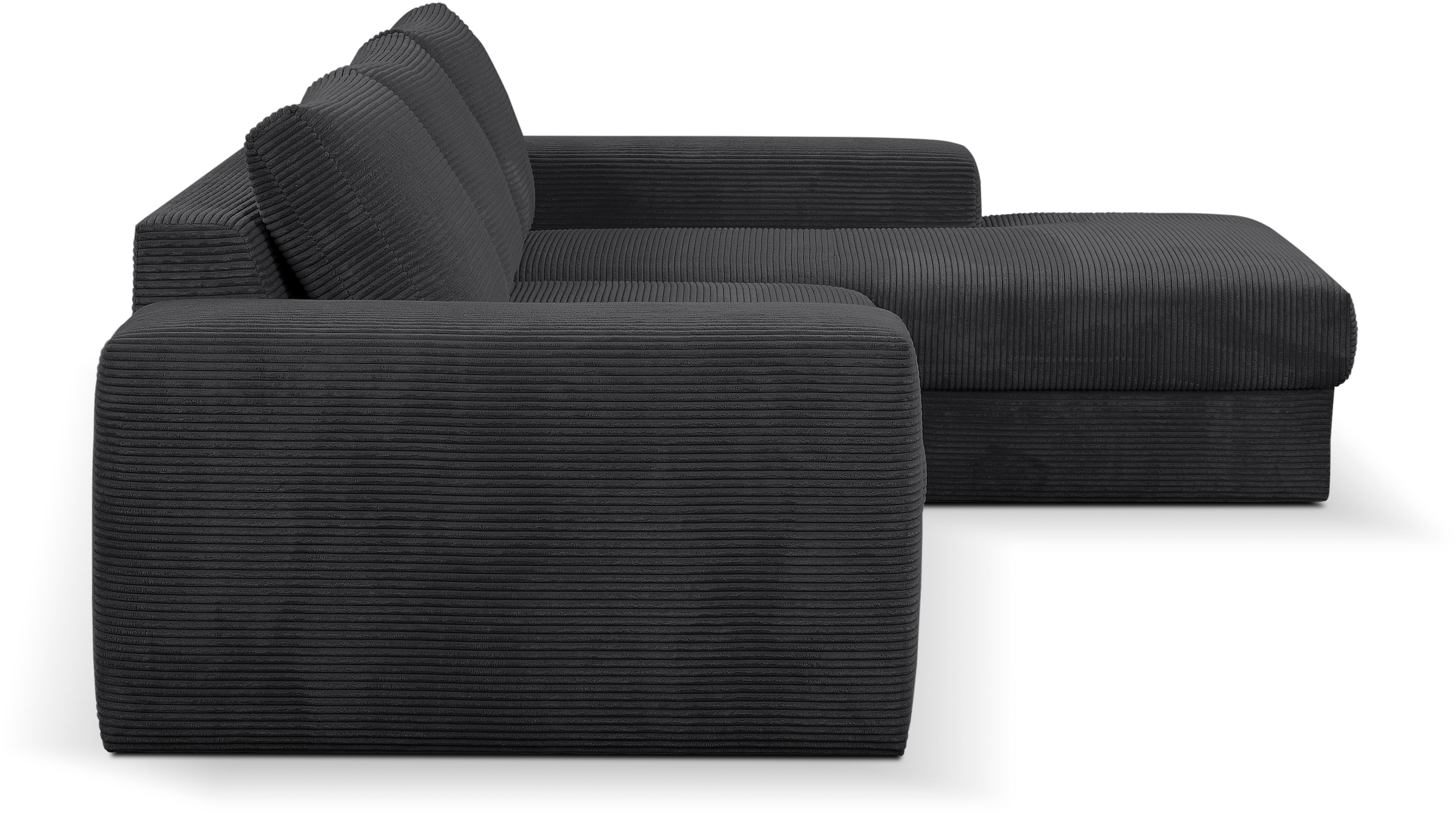 WERK2 Ecksofa Rozzana, in modischem Cord-Bezug