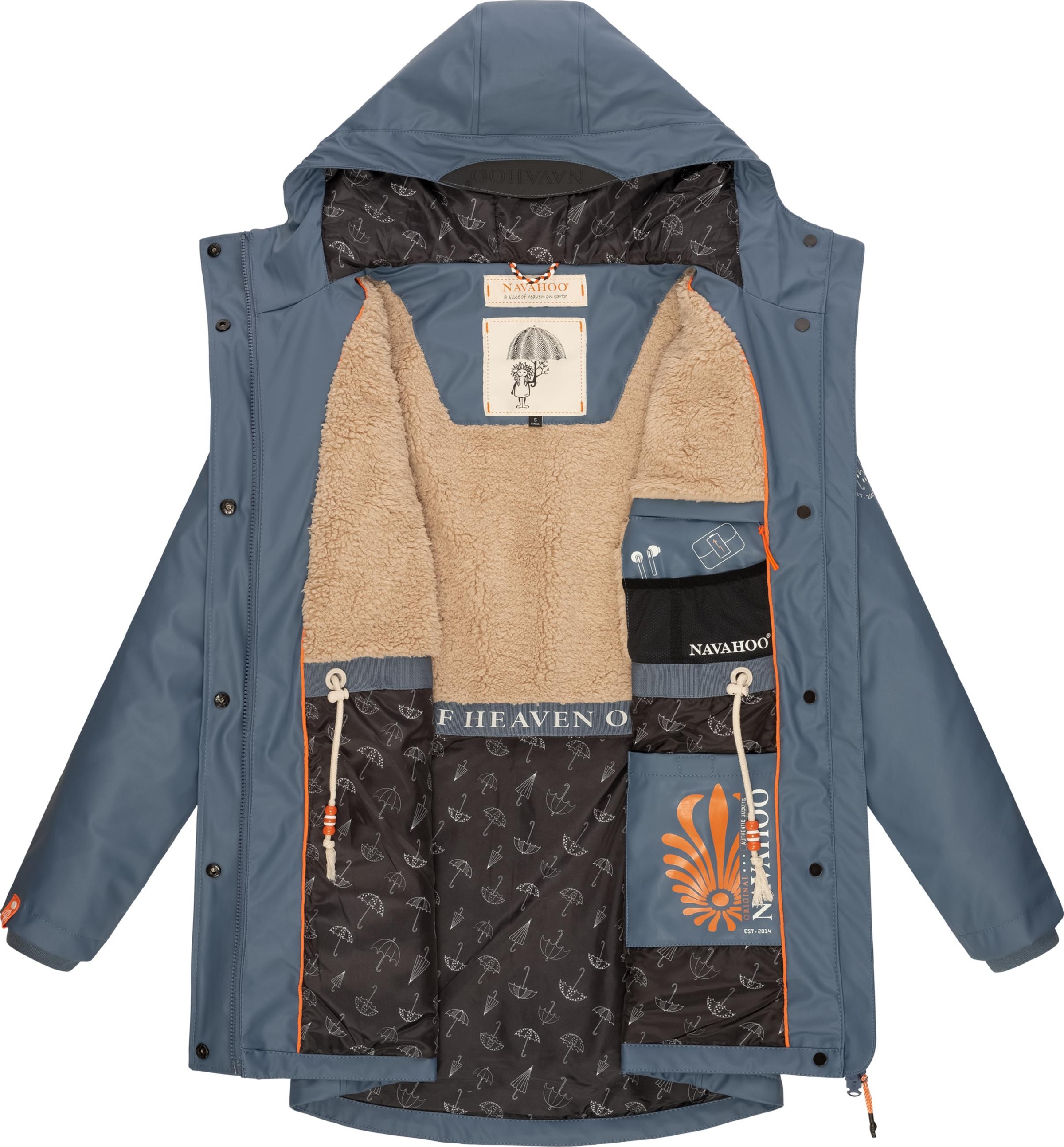 Navahoo Regenmantel »Regenmantel Rainy Forest«
