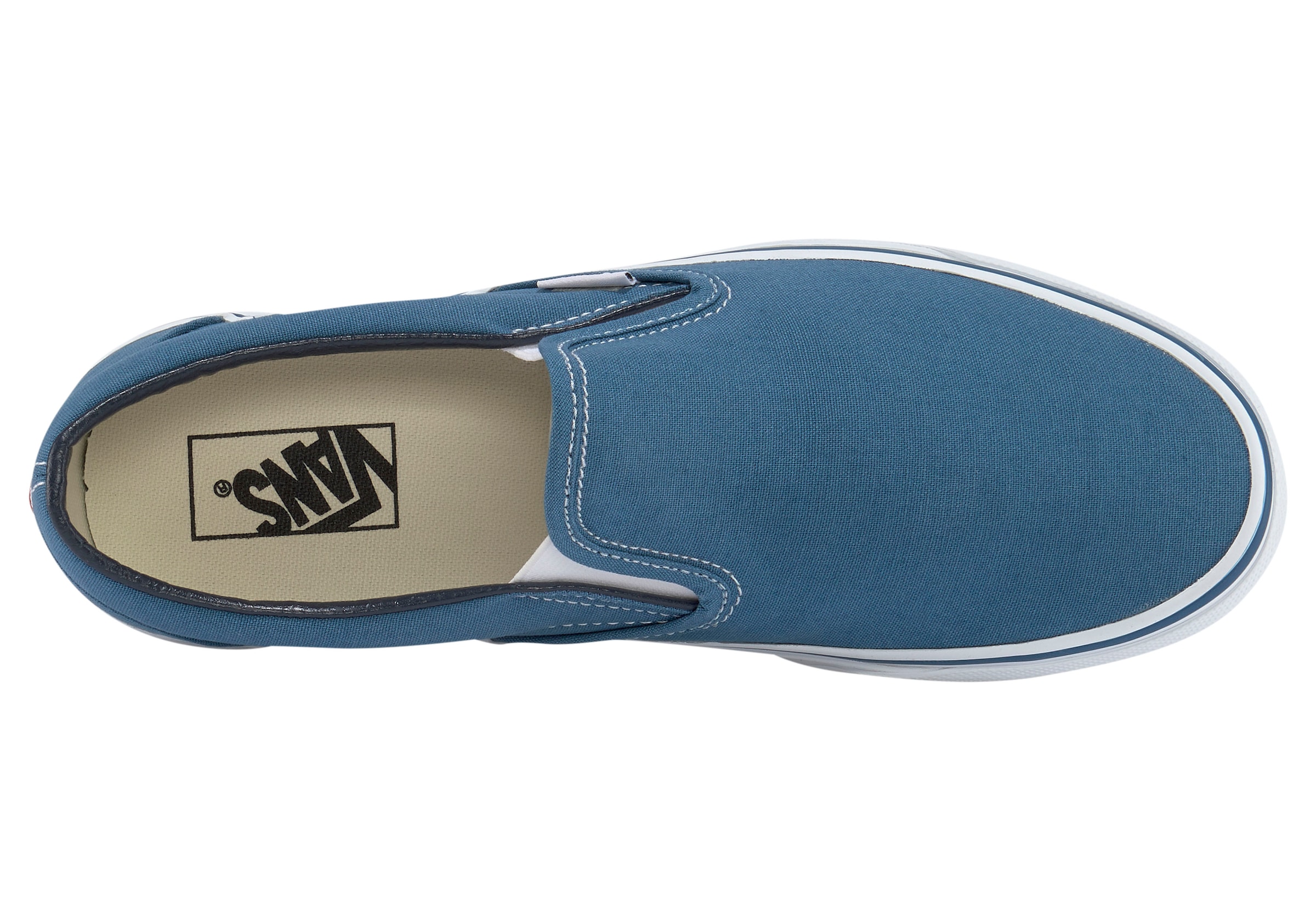 Vans Sneaker »Classic Slip-On«, aus textilem Canvas-Material