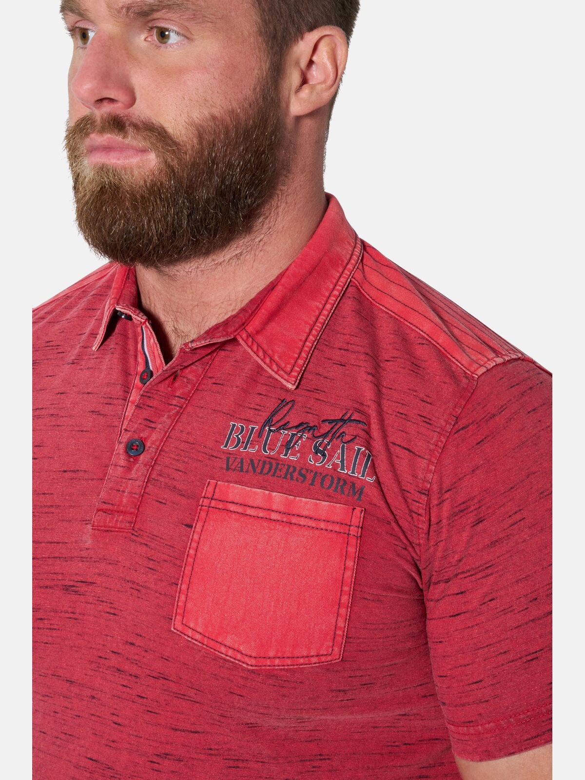 Jan Vanderstorm Poloshirt »Poloshirt HEMPA«