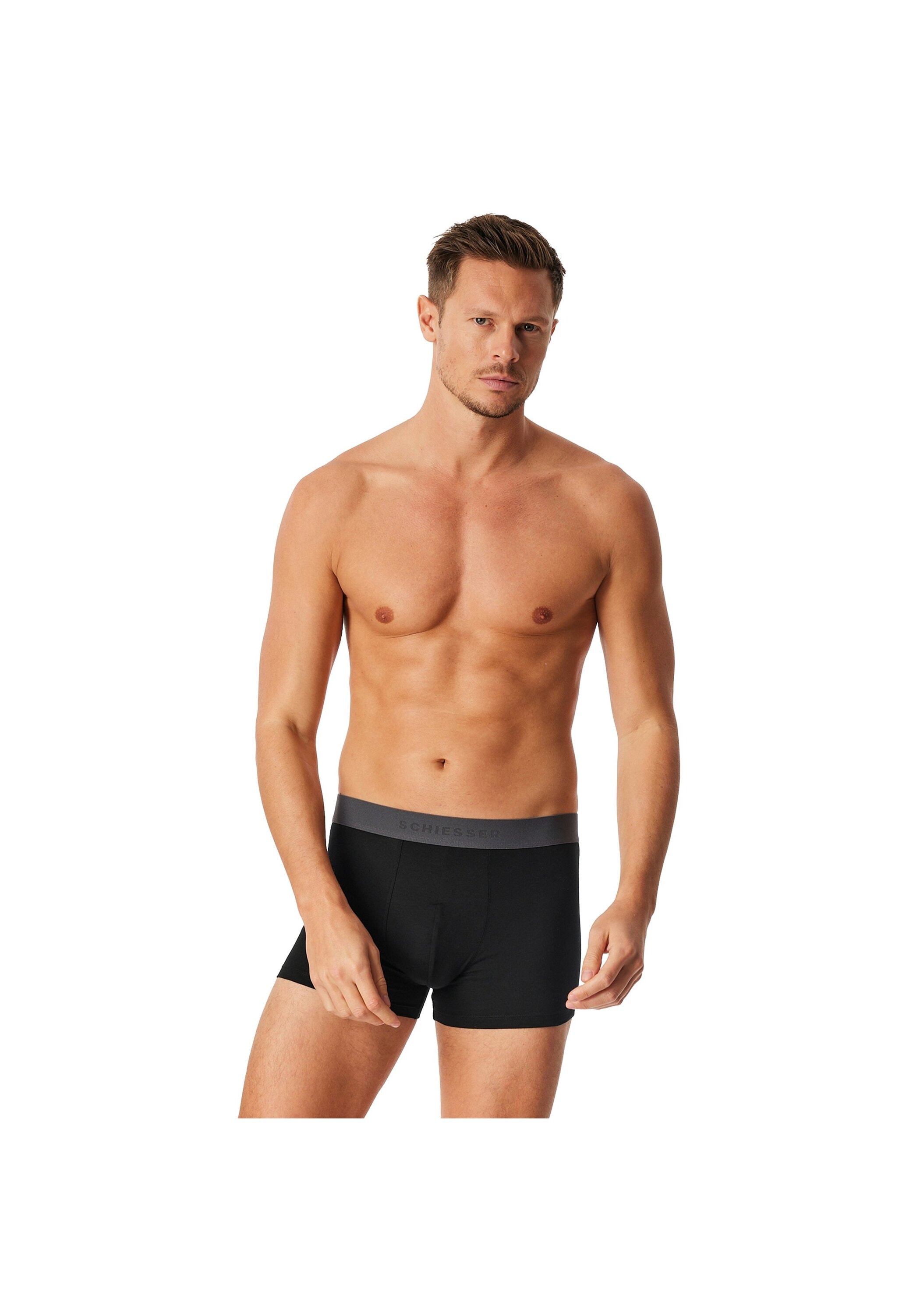 Schiesser Boxershorts »Boxershort 3PACK Shorts "95/5" 3er Pack«