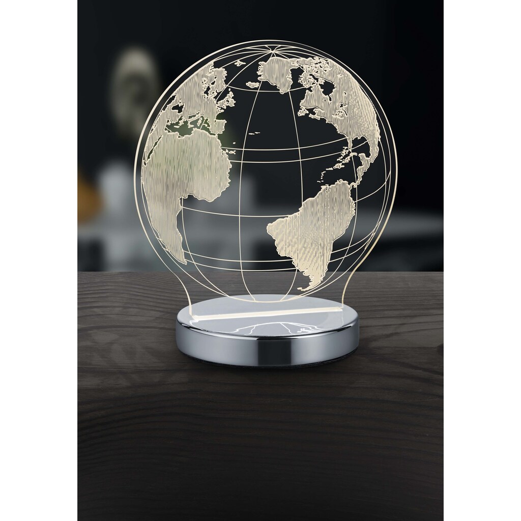 TRIO Leuchten LED Tischleuchte »Globe«, 1 flammig-flammig