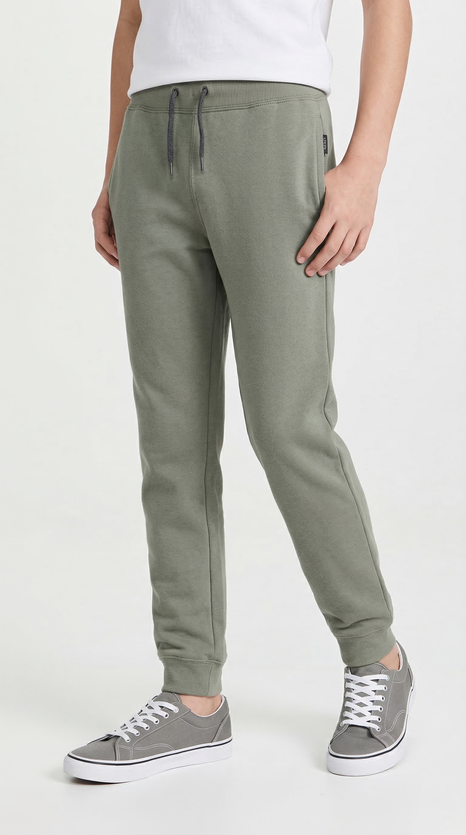Name It Jogginghose »NKMSWEAT für Jungen mit verstellbarem Bund und Kordelzug«  unifarben, casual, regular fit, Baumwollmix, Rundhals