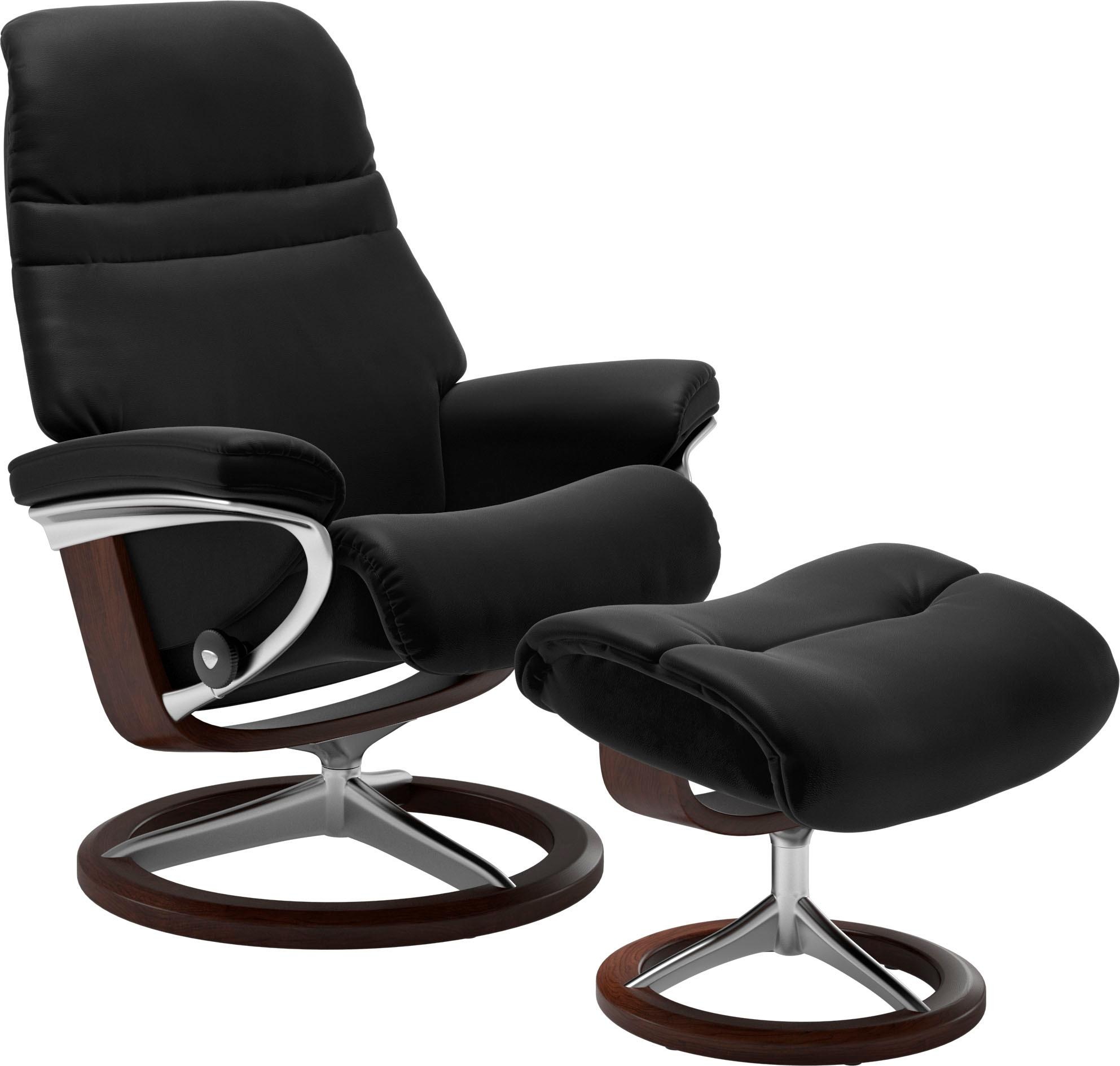 Stressless® Relaxsessel »Sunrise«, mit Signature Base, Größe M, Gestell Braun