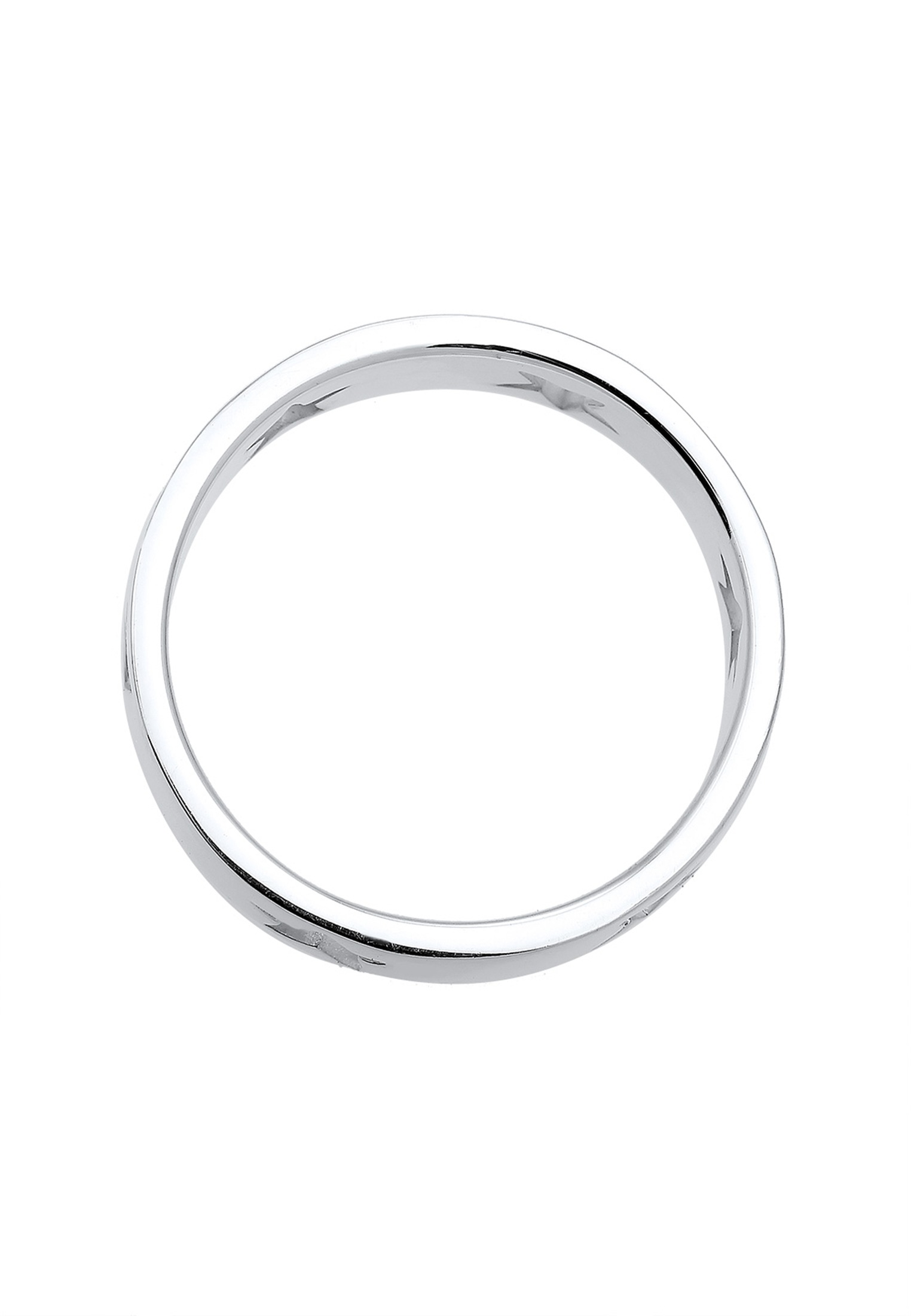 Elli Silberring »Ring Bandring Stern 925 Sterling Silber«