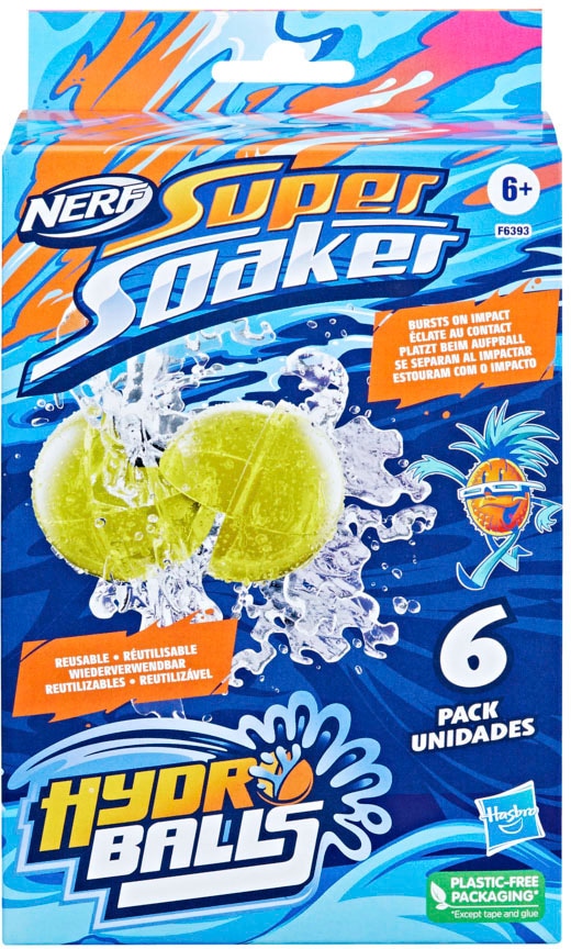 Hasbro Wasserball »Nerf Super Soaker, Hydro Balls 6er-Pack«
