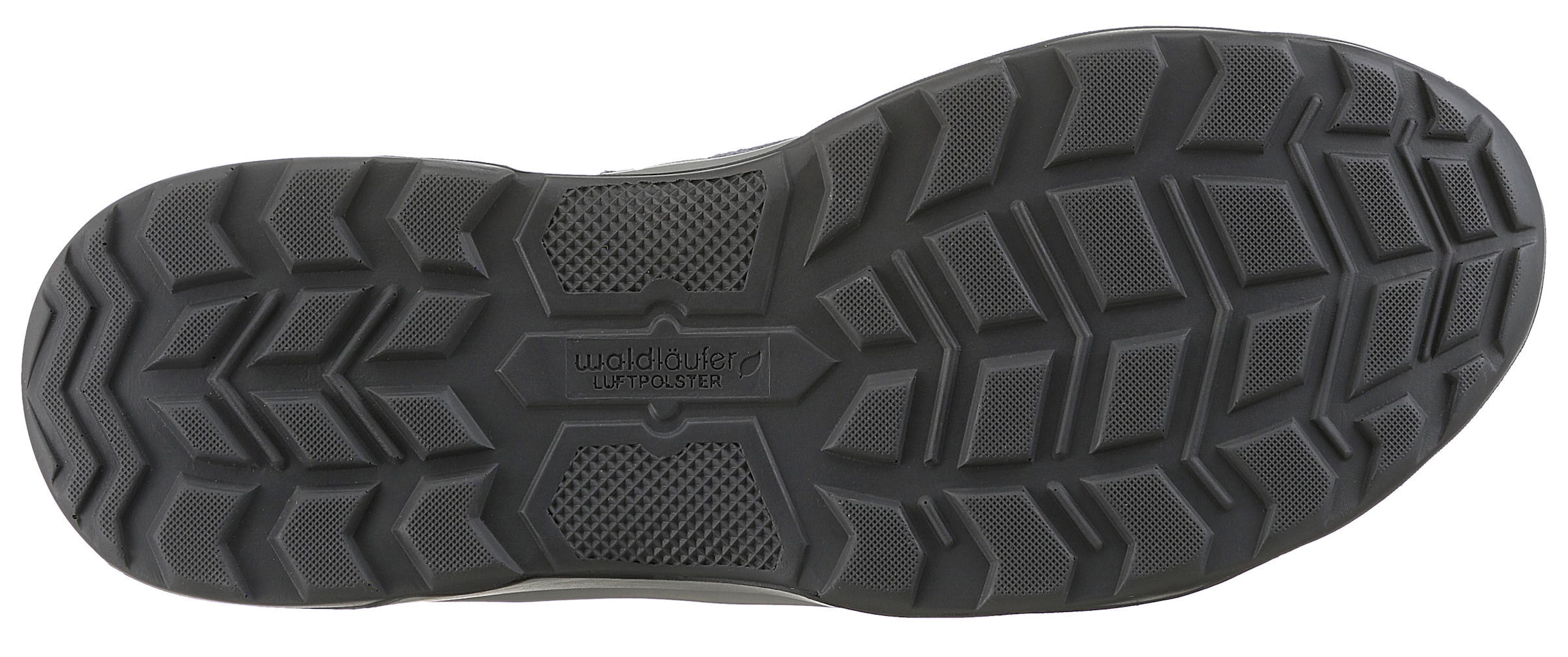 Waldläufer Sneaker »H-MAX«, Schnürschuh, Halbschuh mit zusätzlichem Reißverschluss, H-Weite