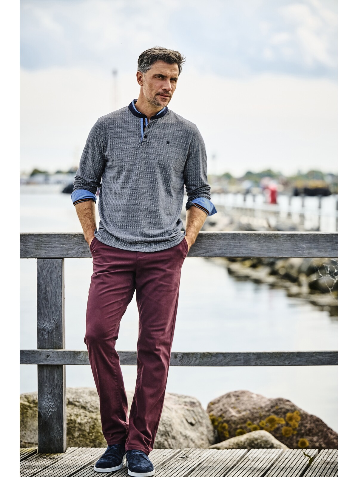 Babista Langarm-Poloshirt »Langarmshirt TIBERON«