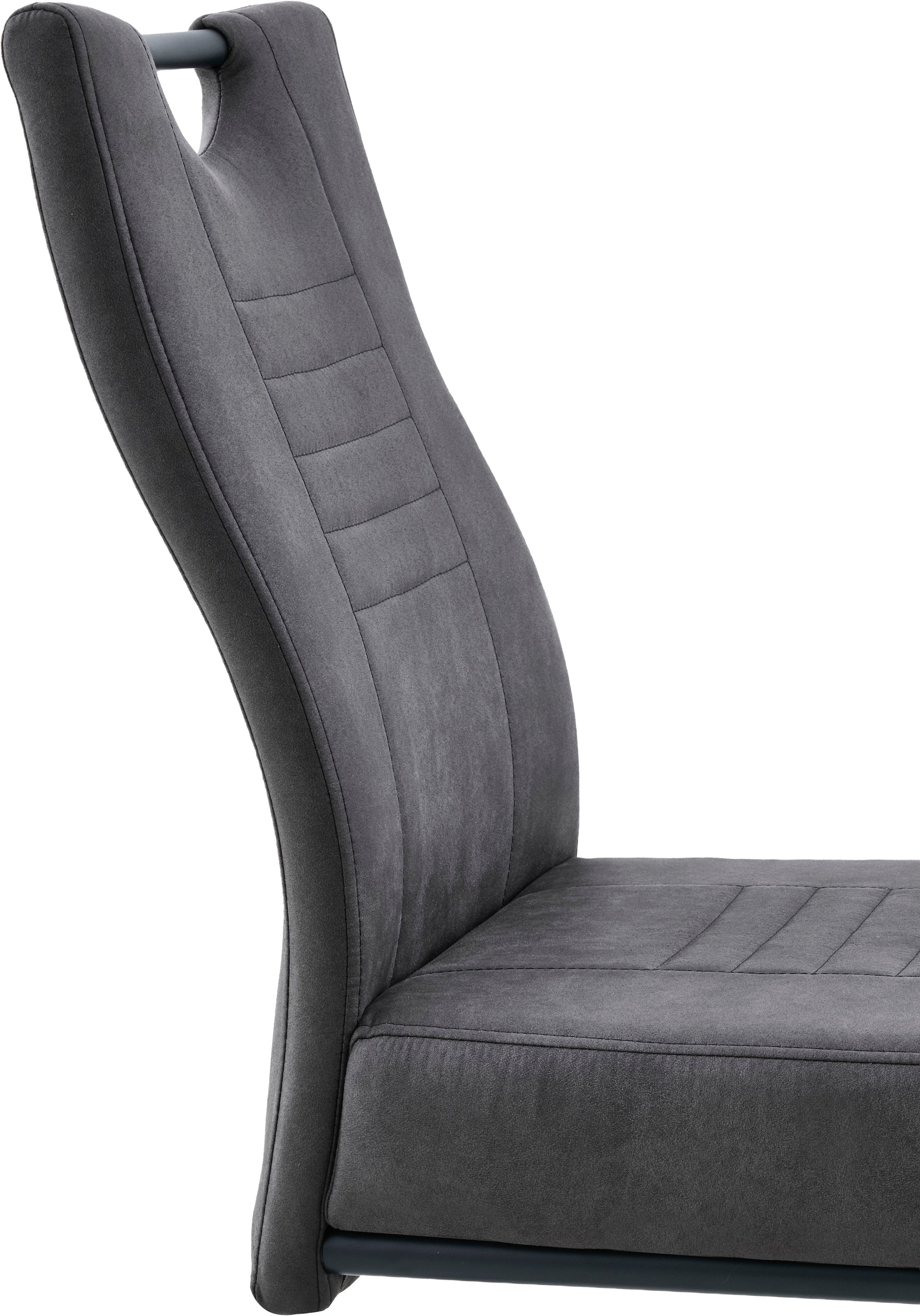 OTTO home »"Altona", Esstisch ausziehbar plus 6 Stühle, TOPSELLER!« Esstisch ausziehbar 140 - 180 cm, 6 Freischwinger, 7 tlg. tlg. Säulentisch 140-180x90 cm, Stuhl mit Federkorb, 140 kg belastbar