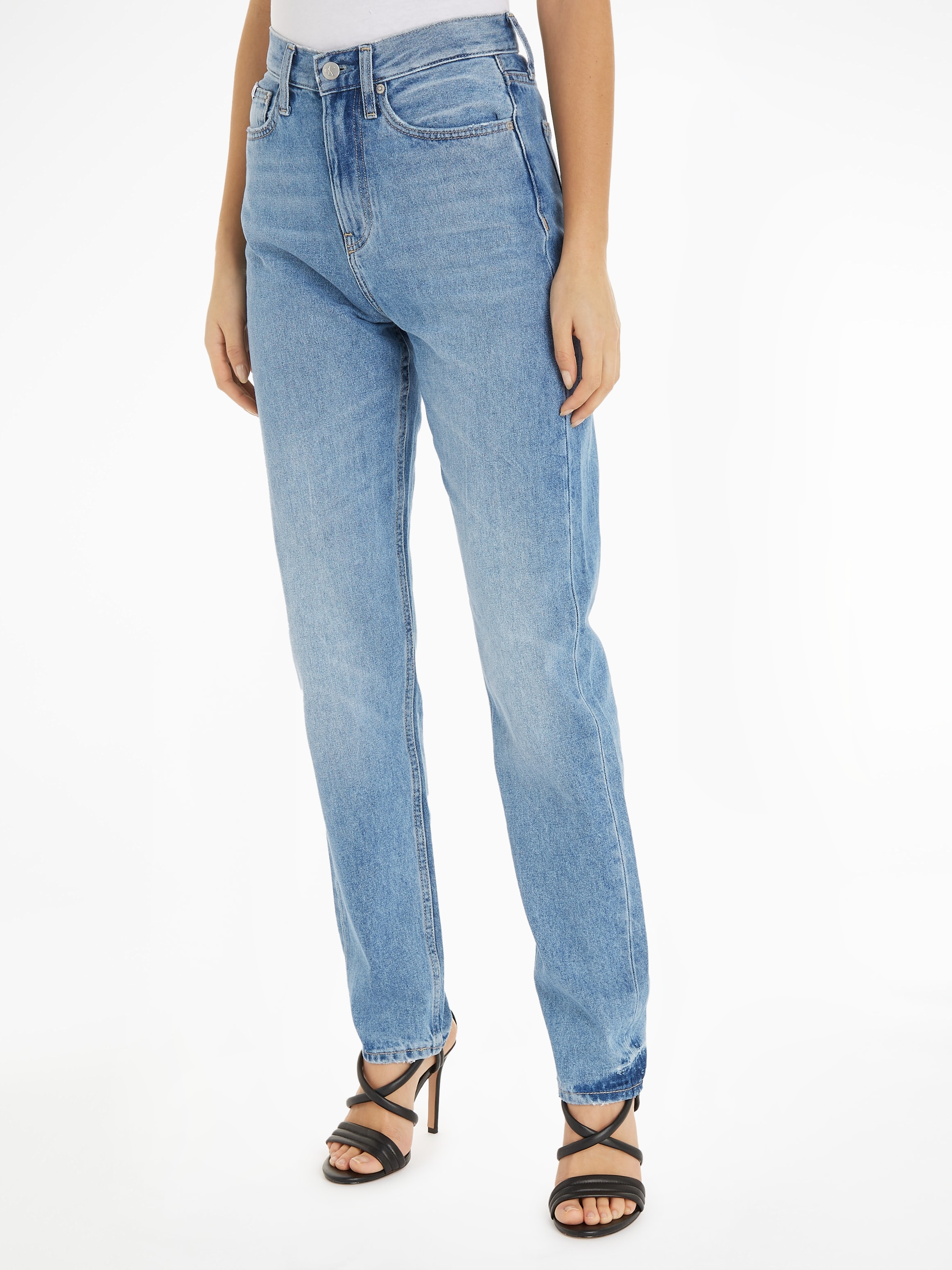 Calvin Klein Jeans Straight-Jeans »AUTHENTIC SLIM STRAIGHT«, im 5-Pocket-Style