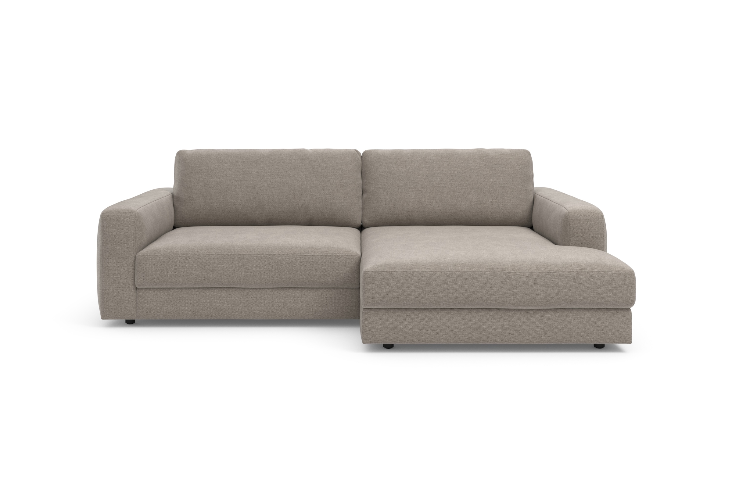 TRENDMANUFAKTUR Ecksofa »Bourbon, Designsofa mit tollem Sitzkomfort, L-Form,«, extra tiefe Sitzfläche, wahlweise mit Sitztiefenverstellung