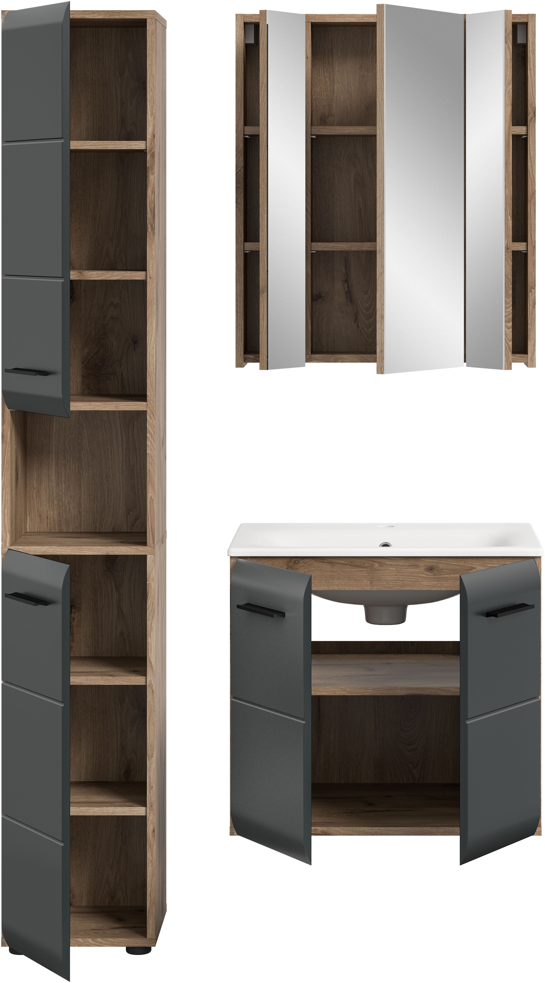 INOSIGN Badezimmer-Set Set, 4 Stk. tlg.