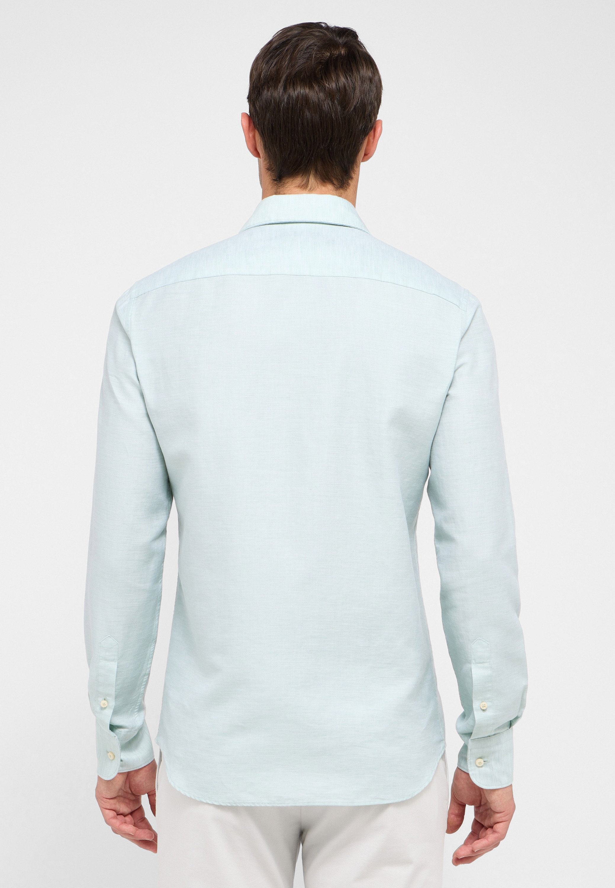 Eterna Langarmhemd »SLIM FIT« EASY IRON (bügelleicht)
