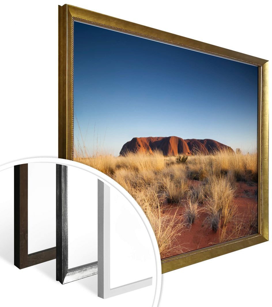 Wall-Art Poster »Ayers Rock Sonnenuntergang«, Australien, bei Wandposter St.), Poster, (1 Bild, OTTO Wandbild