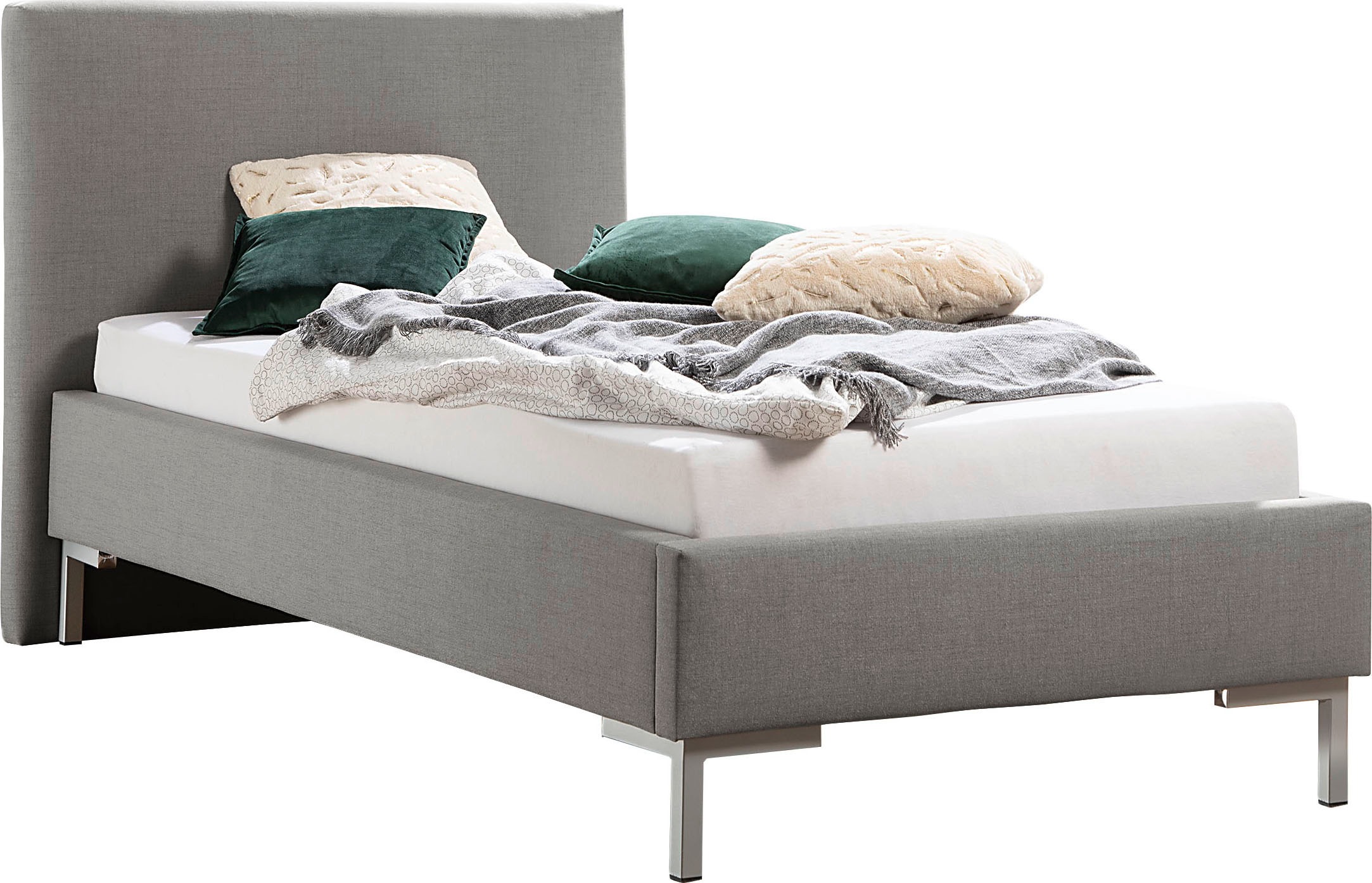 Maintal Polsterbett Bettseiten zerlegt, ohne Bettkasten