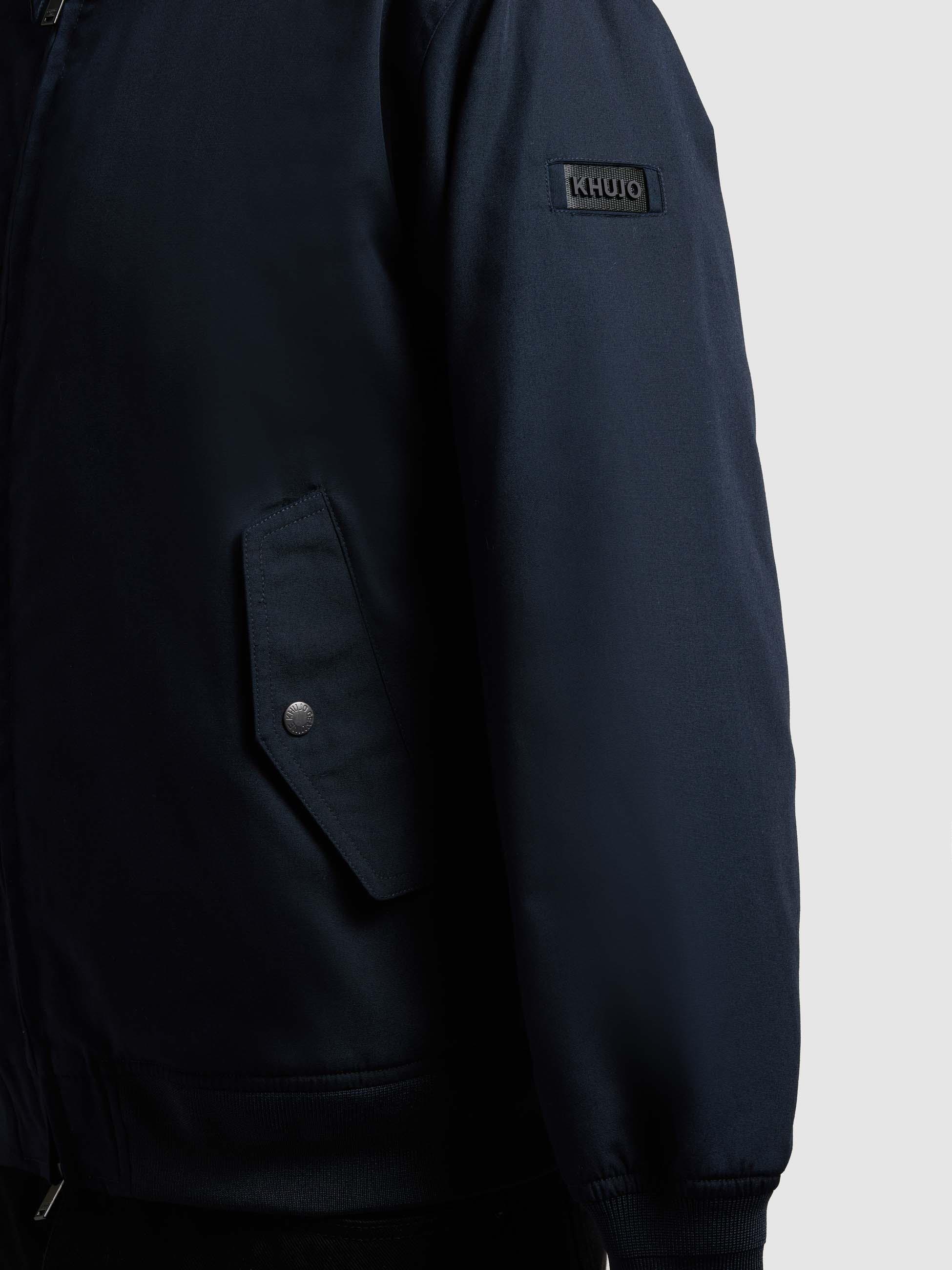 khujo Bomberjacke »Bomberjacke Agano« ohne Kapuze Coole Herren Übergangsjacke