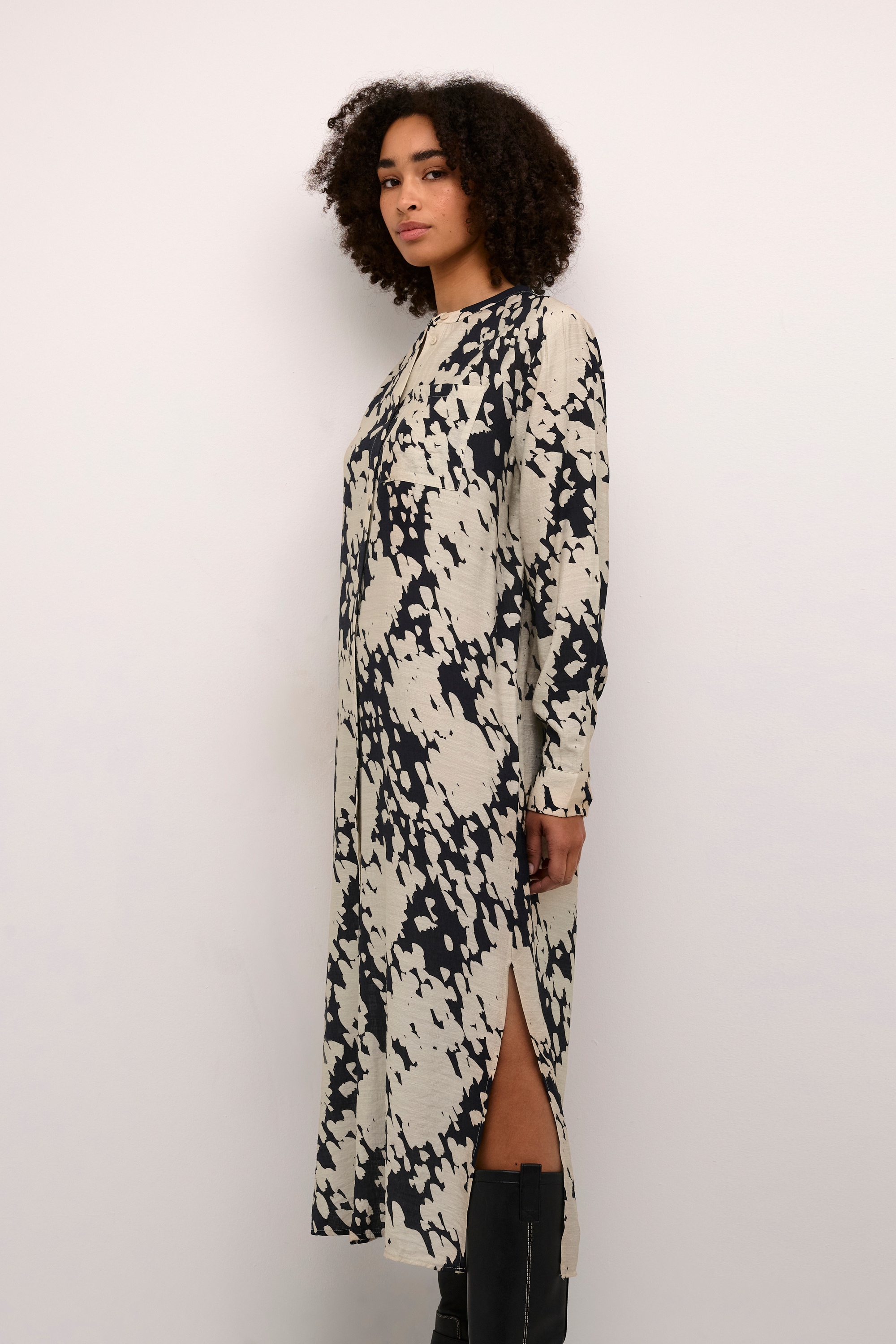 KAFFE Midikleid »Kleid KAlouise«
