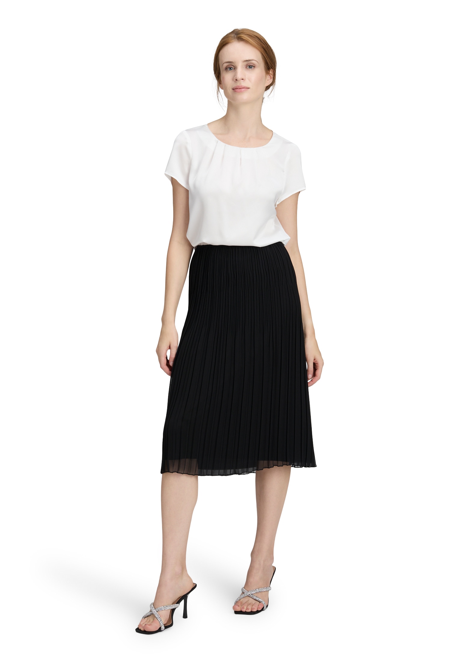 Vera Mont Satinbluse »Satin-Bluse kurzarm«