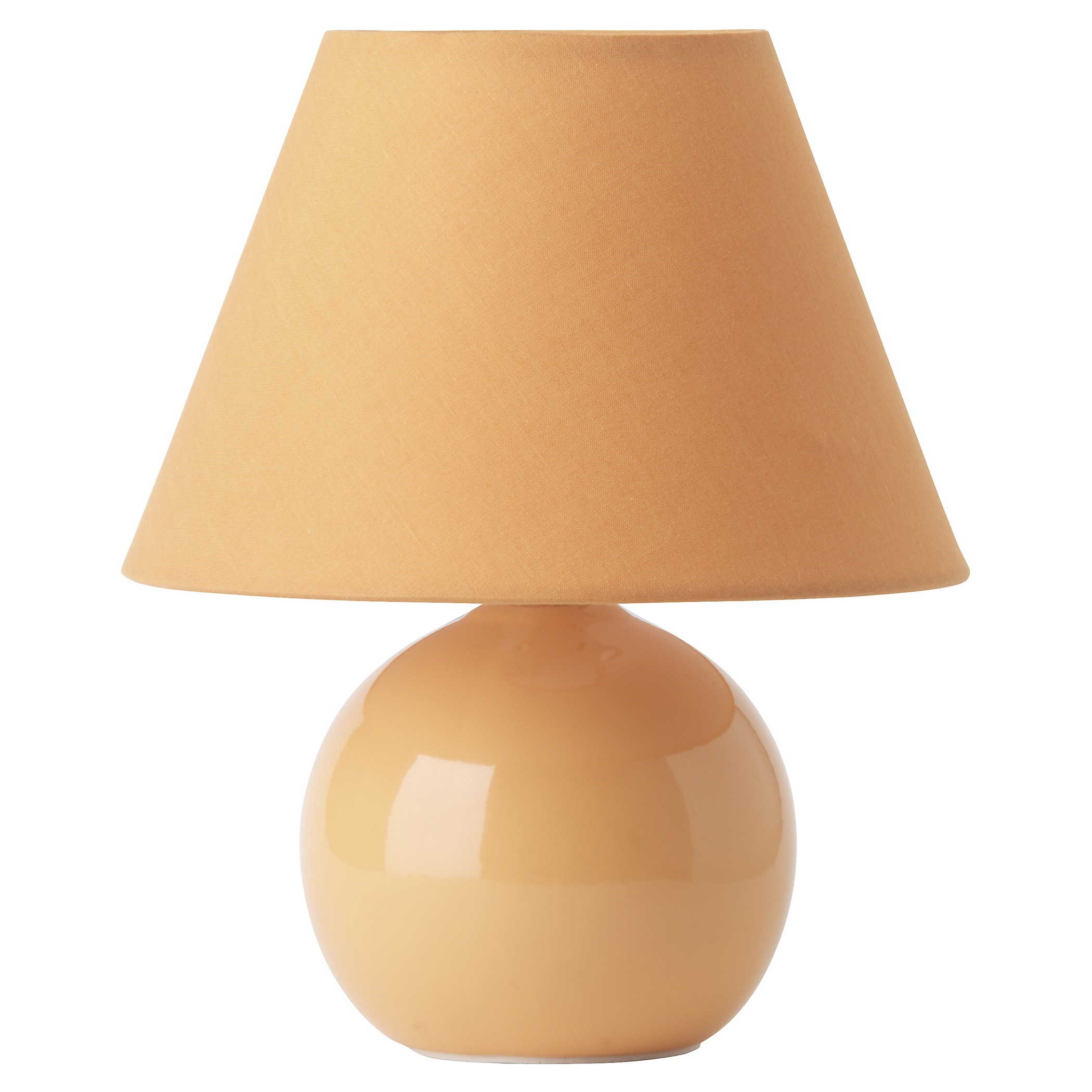 Brilliant Leuchten LED Tischleuchte, E14, Primo Tischleuchte pfirsich