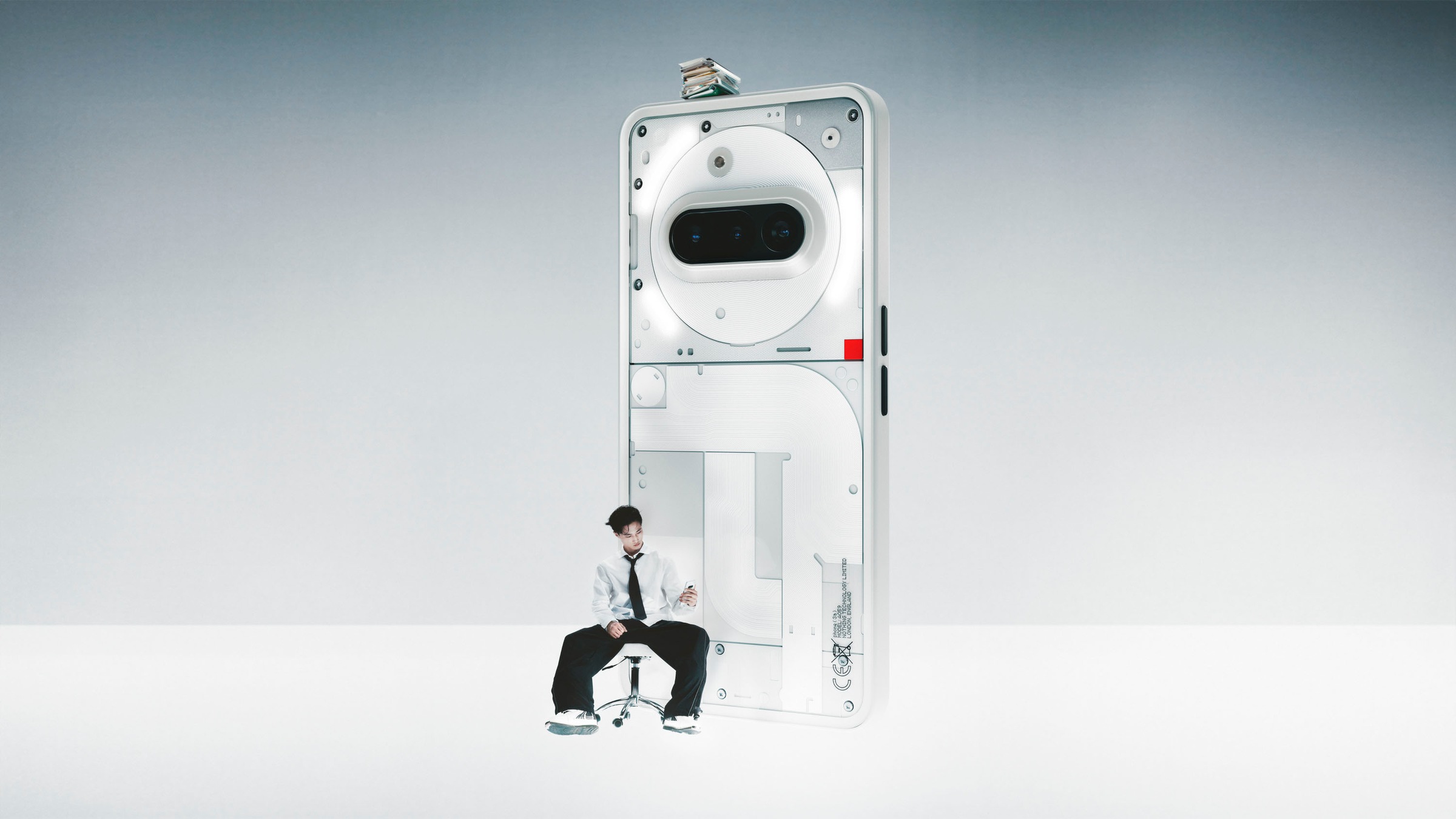 NOTHING Smartphone »PHONE (3a)« weiß