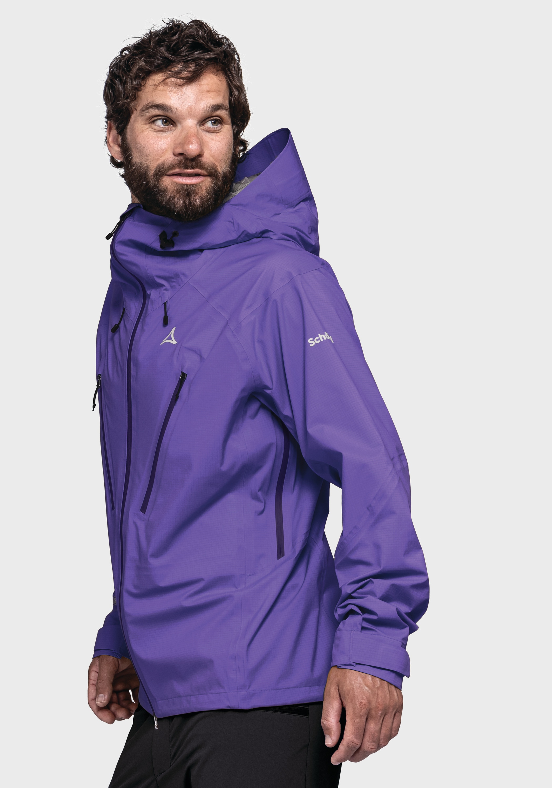 Schöffel Outdoorjacke »Mountain Jacket Style Blaueis MNS«, mit Kapuze