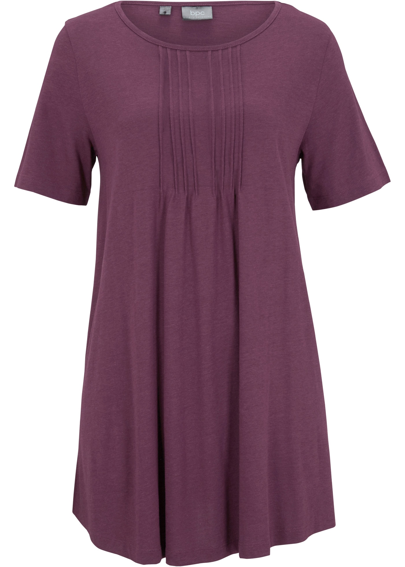 bonprix T-Shirt »T-Shirt in A-Linien-Form, kurzarm« T-Shirt in A-Linien-Form, kurzarm