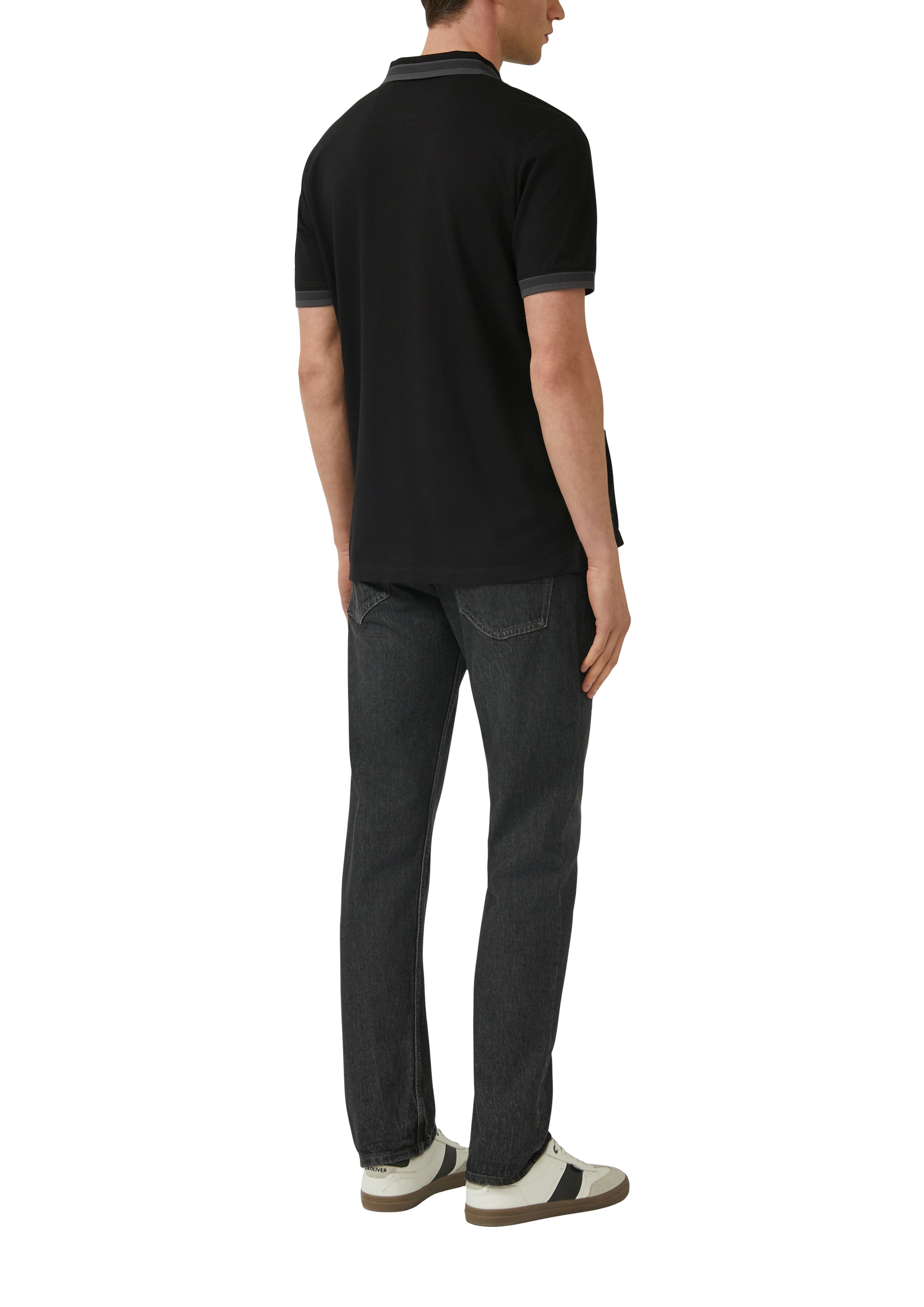 s.Oliver Poloshirt mit Logo Schriftzug