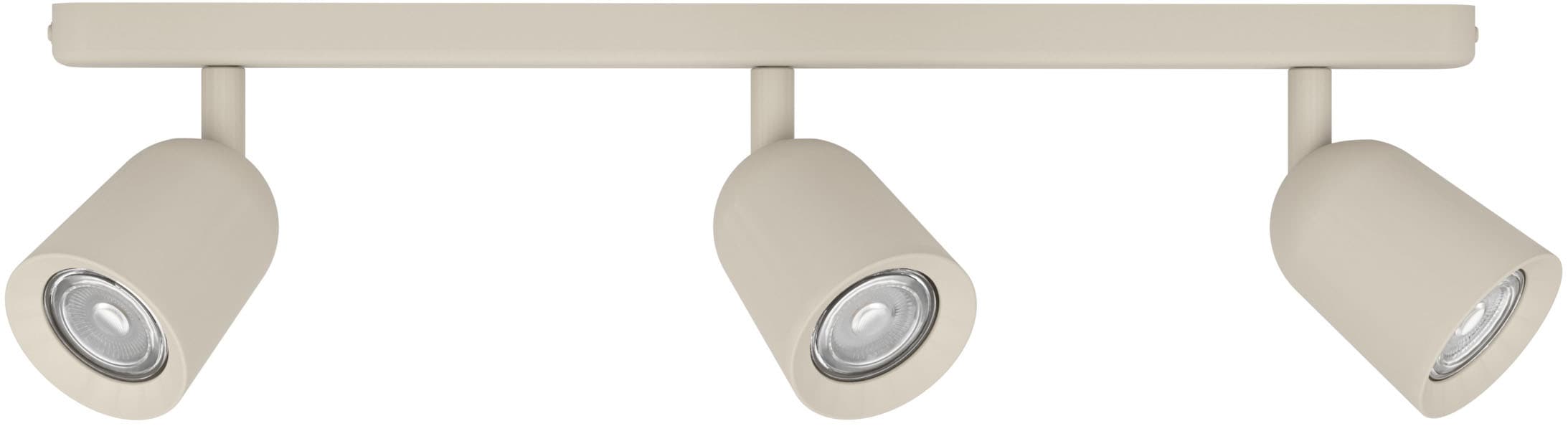 EGLO Deckenspot »CAMALDOLI Spotlampe - Stahl - GU10 - 3X10W - IP20« GU10 1 Stk. Wandleuchte, Wandspot, schwenkbar, Strahler, L52 x B4,5 x H11,5 cm