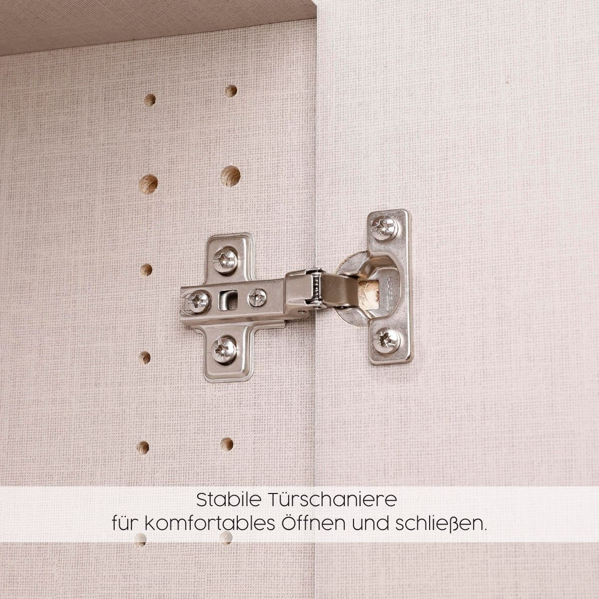 rauch Drehtürenschrank »Schrank Garderobe MAINZ Breiten 91/136/181/226/271/315/360, Höhe 210cm« 3 verschiedene Ausstattungen BASIC/CLASSIC/PREMIUM (inkl. SOFT-CLOSE),  grifflose Front, Außentüren mit Push-to-Open Funktion MADE IN GERMANY