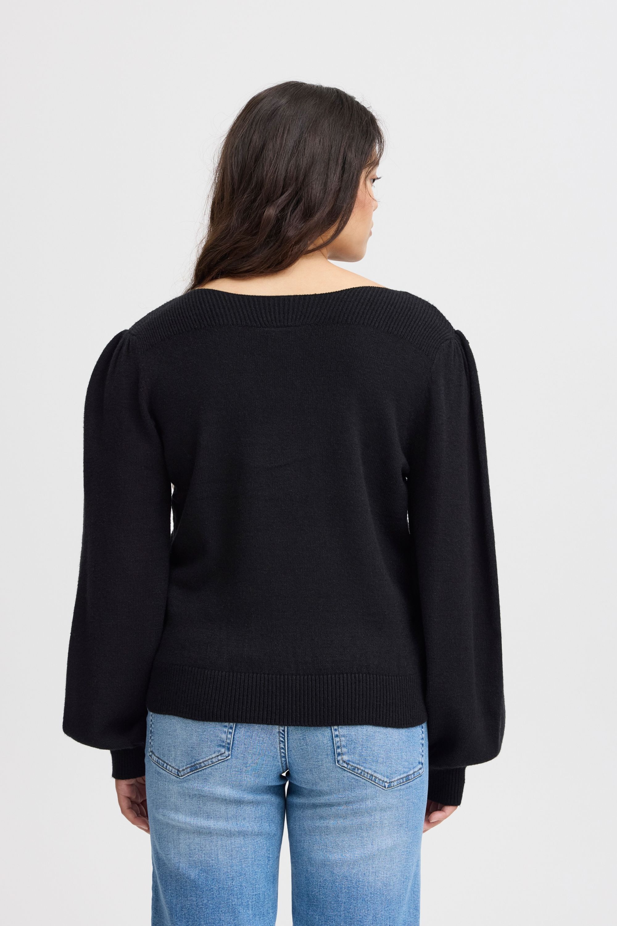 Ichi Strickfleece-Pullover »Strickpullover IHVIRELLE LS«